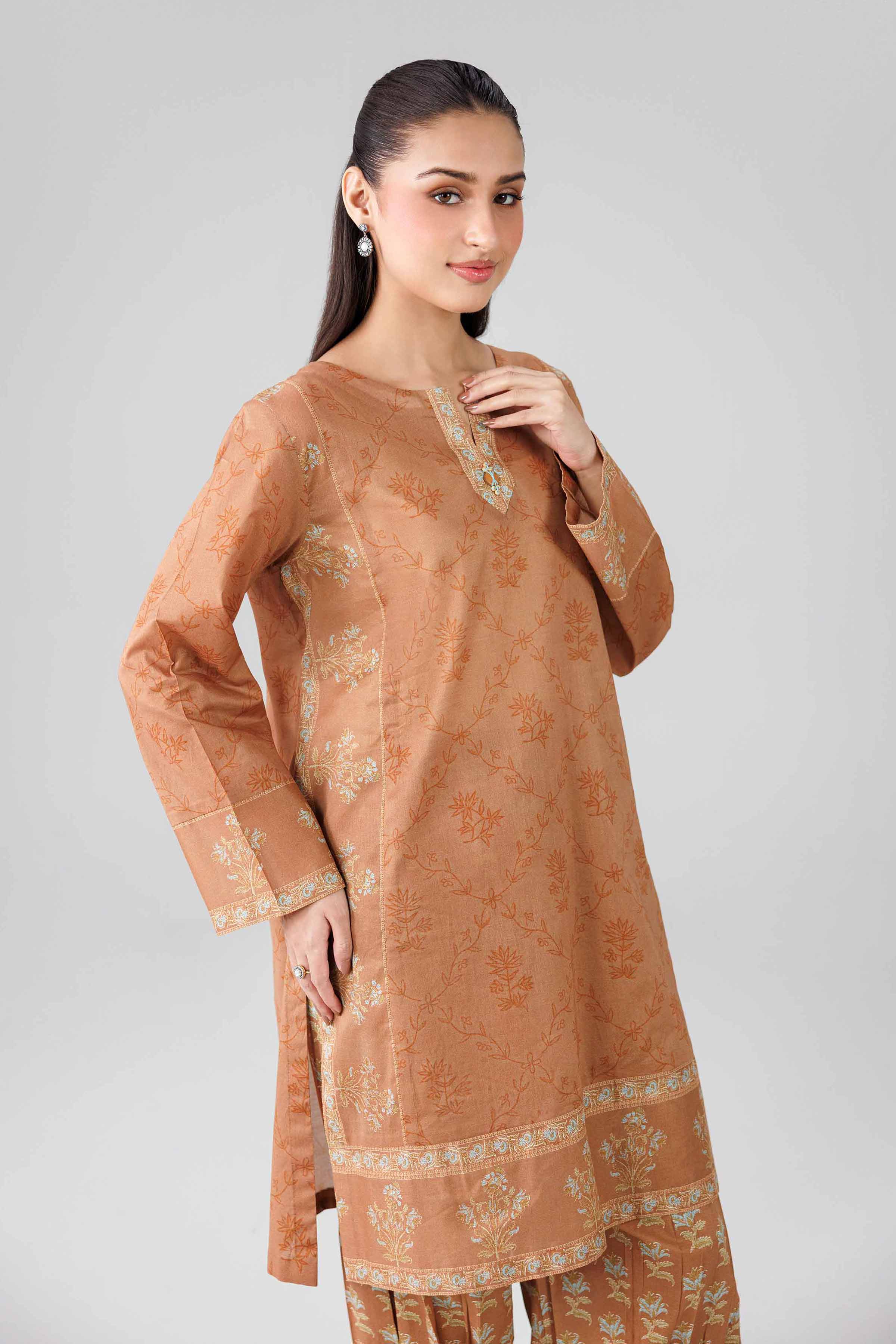 2 Piece - Printed Suit - 42601449 for Women - Unstitched Collection | Nishat | Shop Online