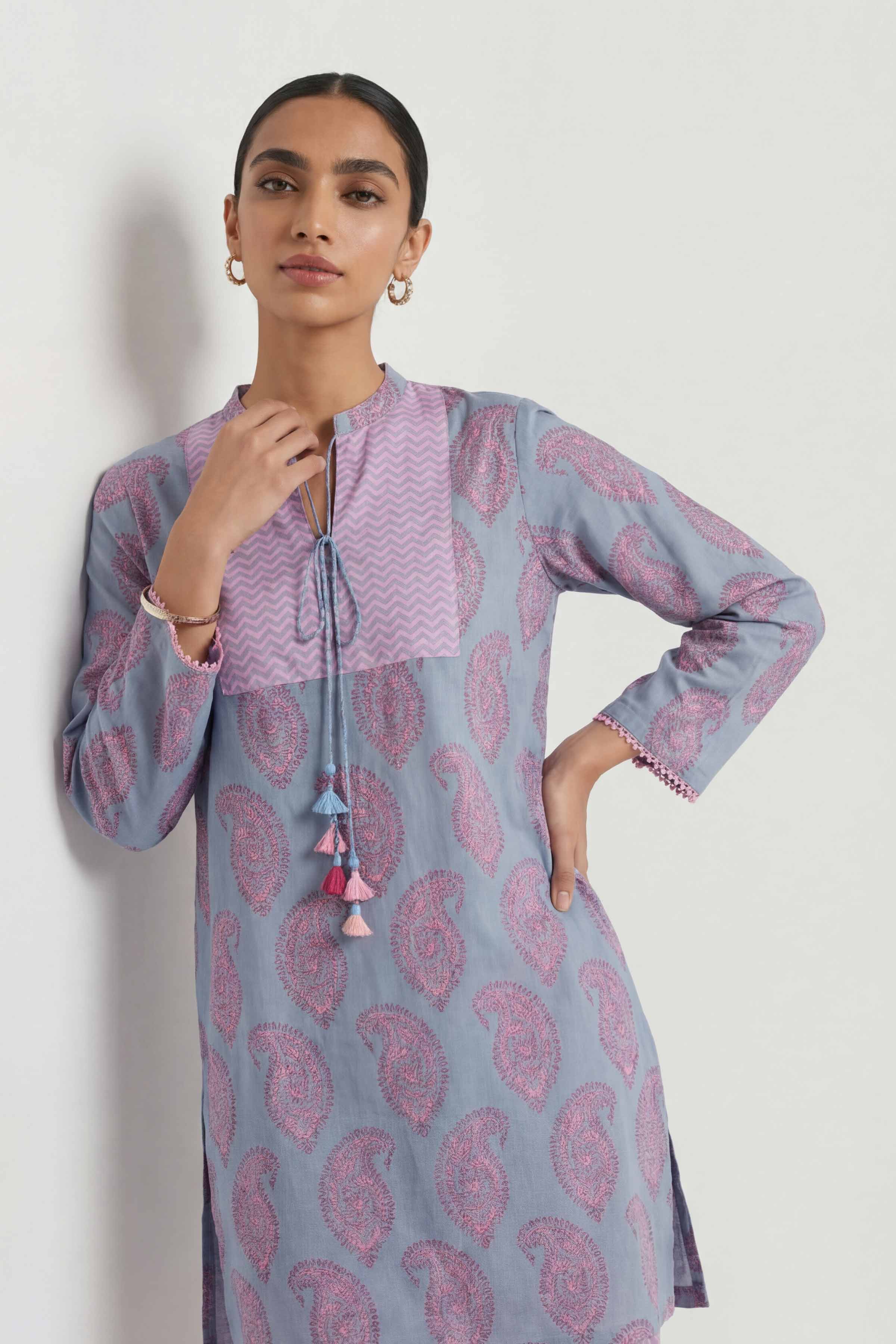 2 Piece - Printed Suit - 42601453 for Women - Unstitched Collection | Nishat | Shop Online