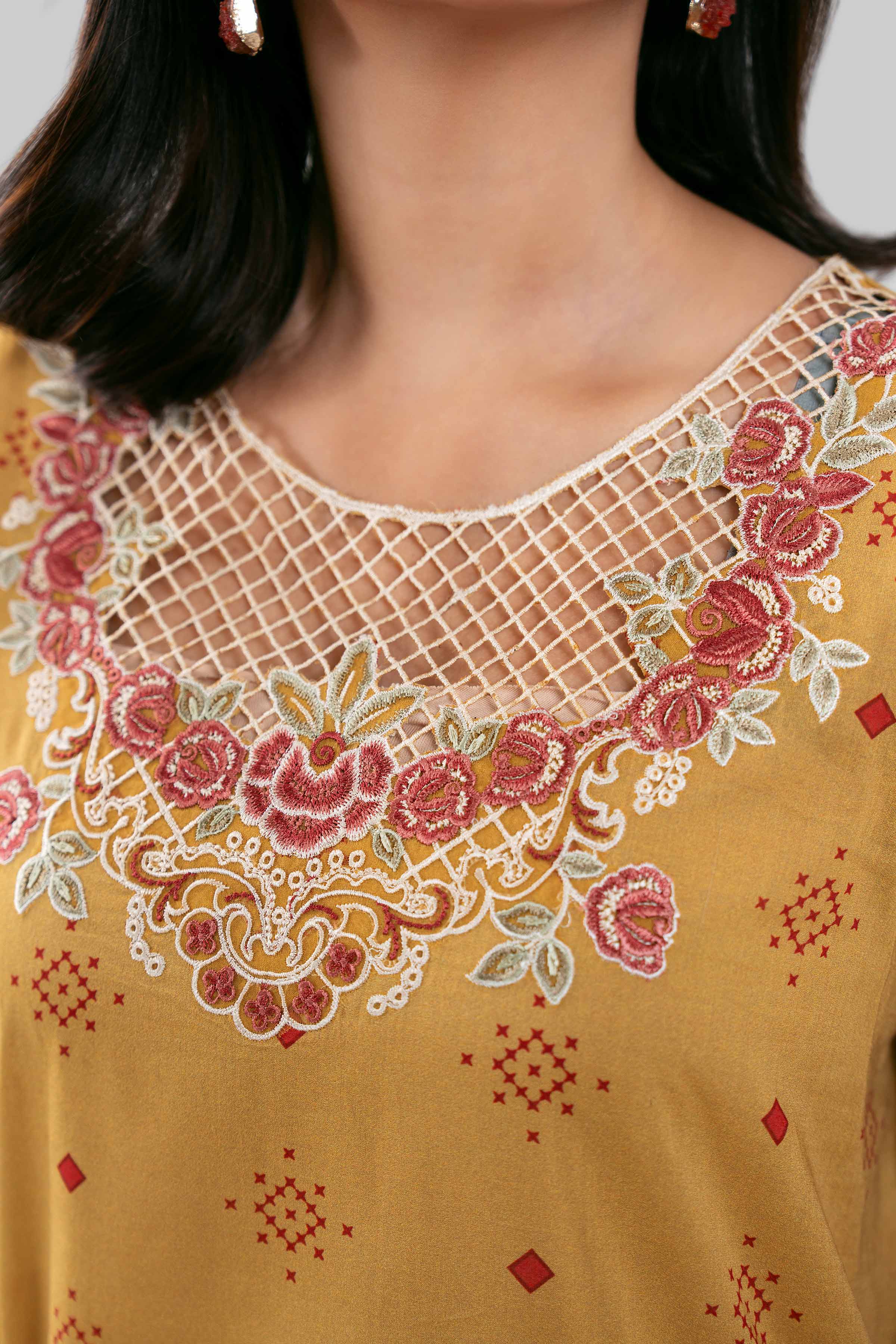 3 Piece - Digital Printed Embroidered Suit - 42601455 for Women - Unstitched Collection | Nishat | Shop Online