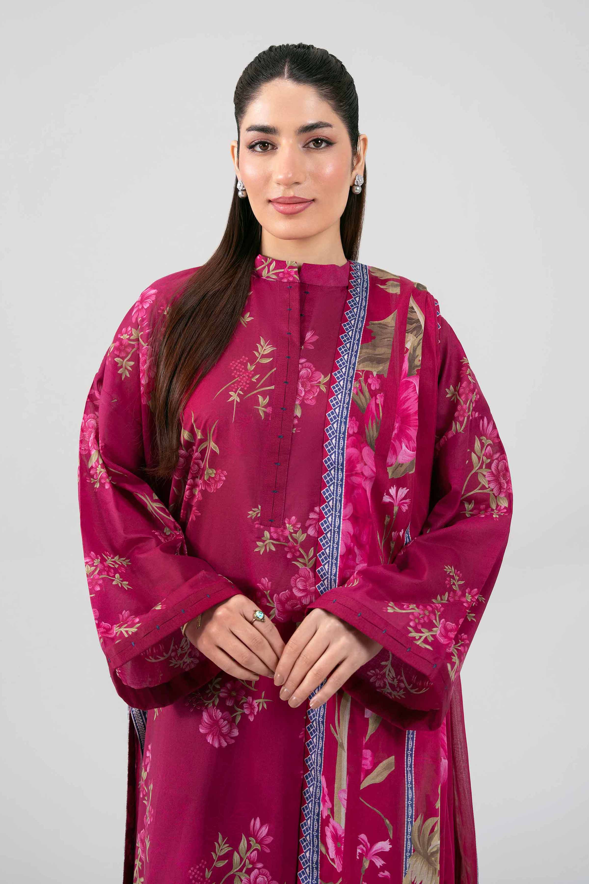 3 Piece - Digital Printed Suit - 42601464 for Women - Unstitched Collection | Nishat | Shop Online