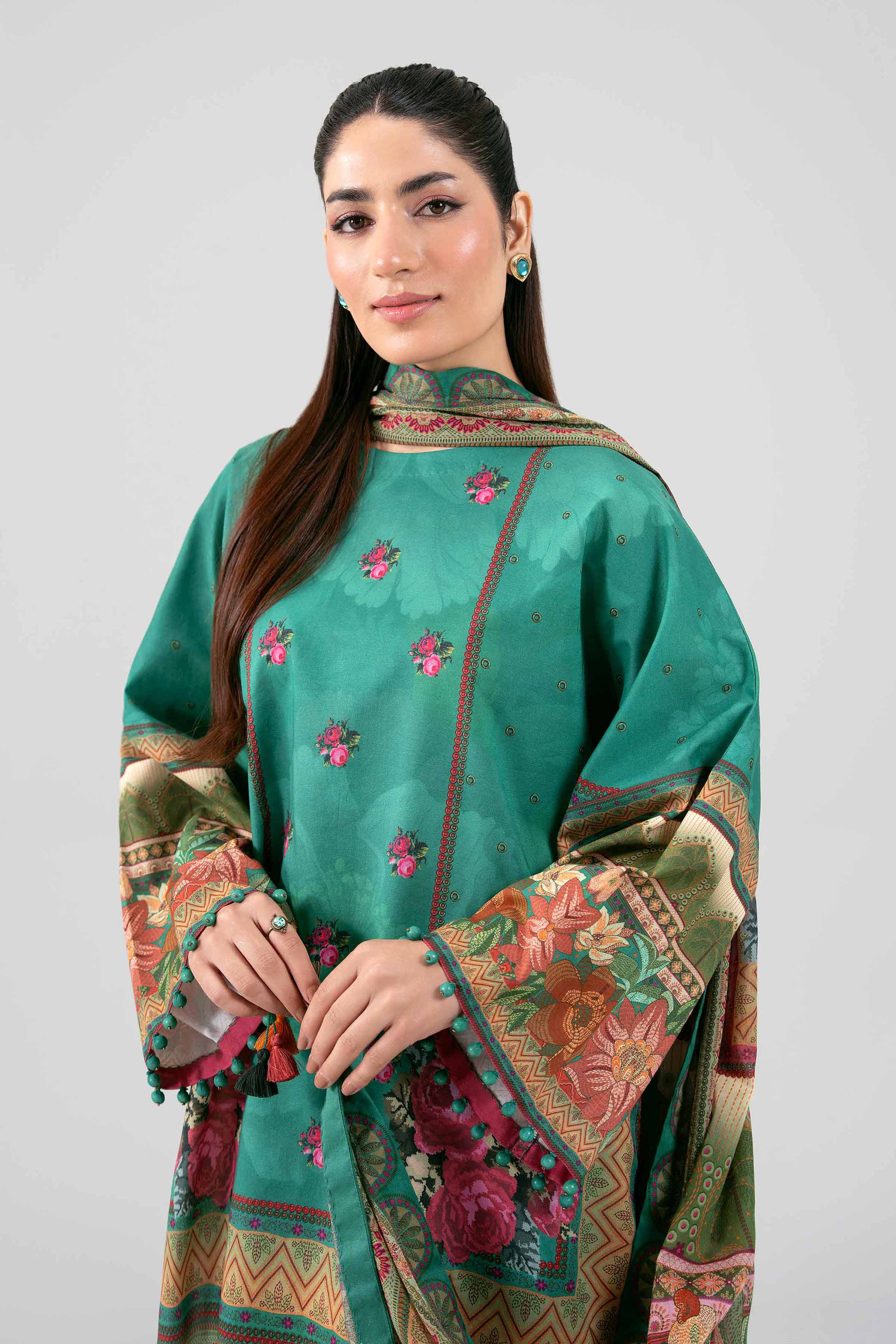 3 Piece - Digital Printed Suit - 42601469 for Women - Unstitched Collection | Nishat | Shop Online