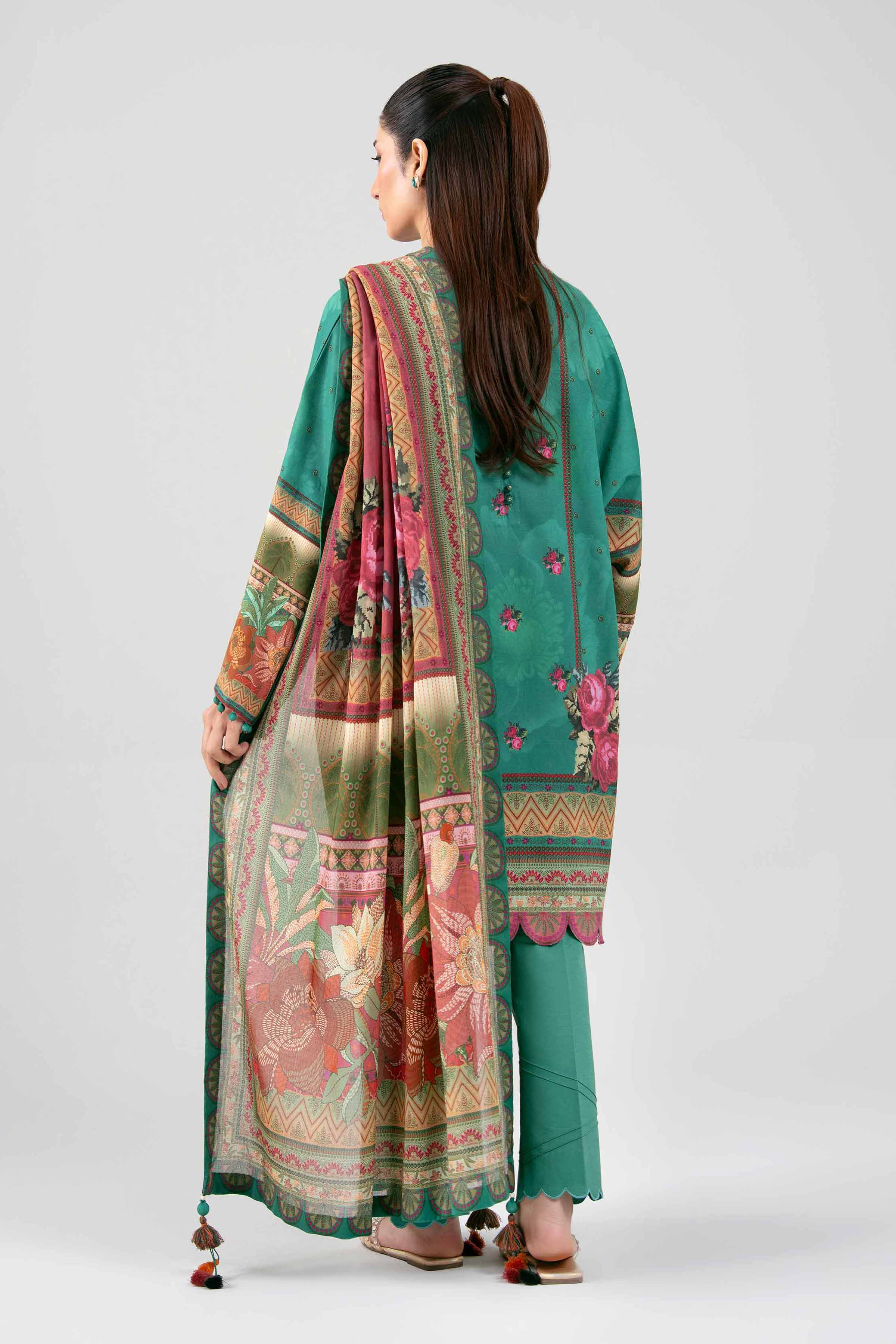 3 Piece - Digital Printed Suit - 42601469 for Women - Unstitched Collection | Nishat | Shop Online