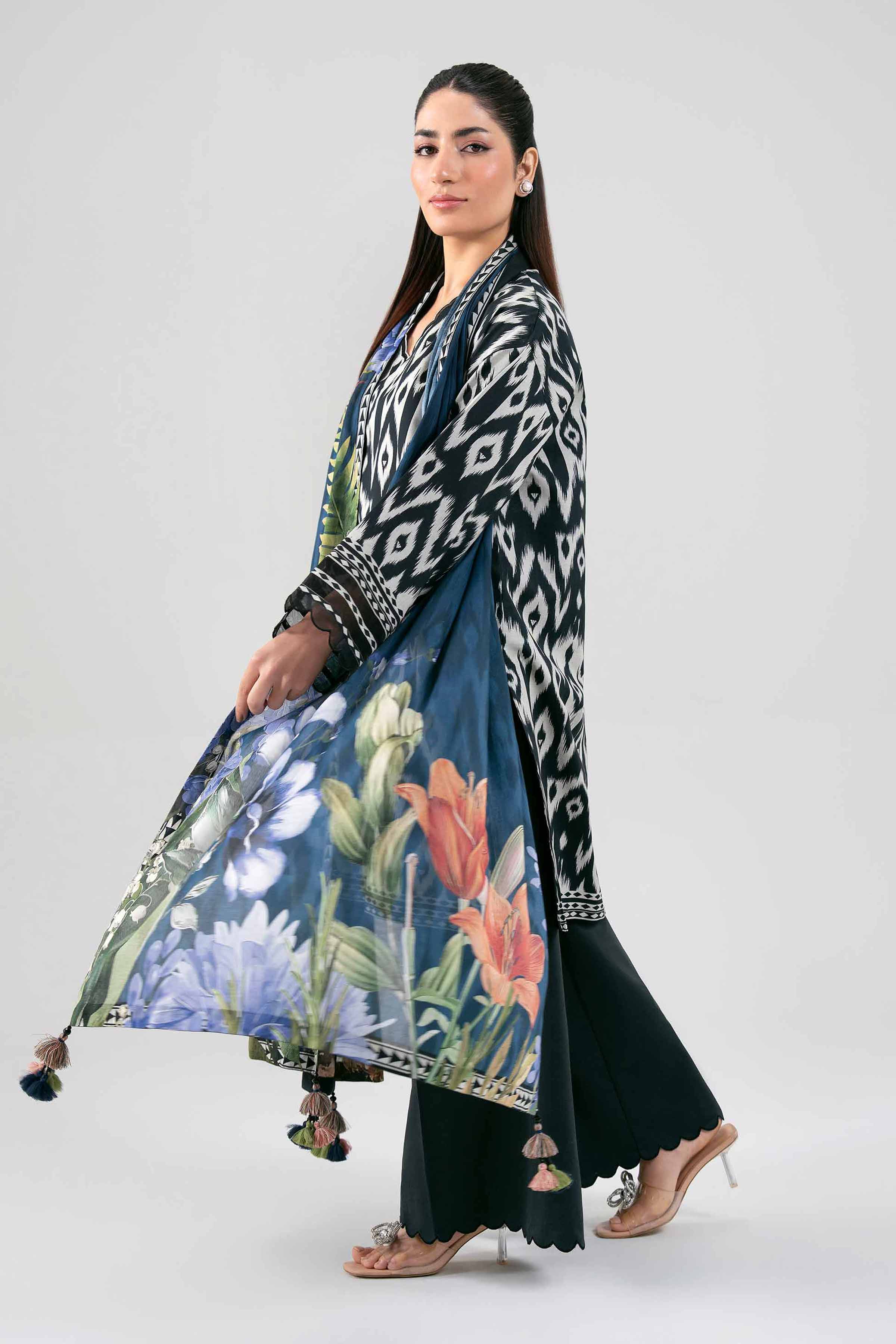 3 Piece - Digital Printed Suit - 42601471 for Women - Unstitched Collection | Nishat | Shop Online