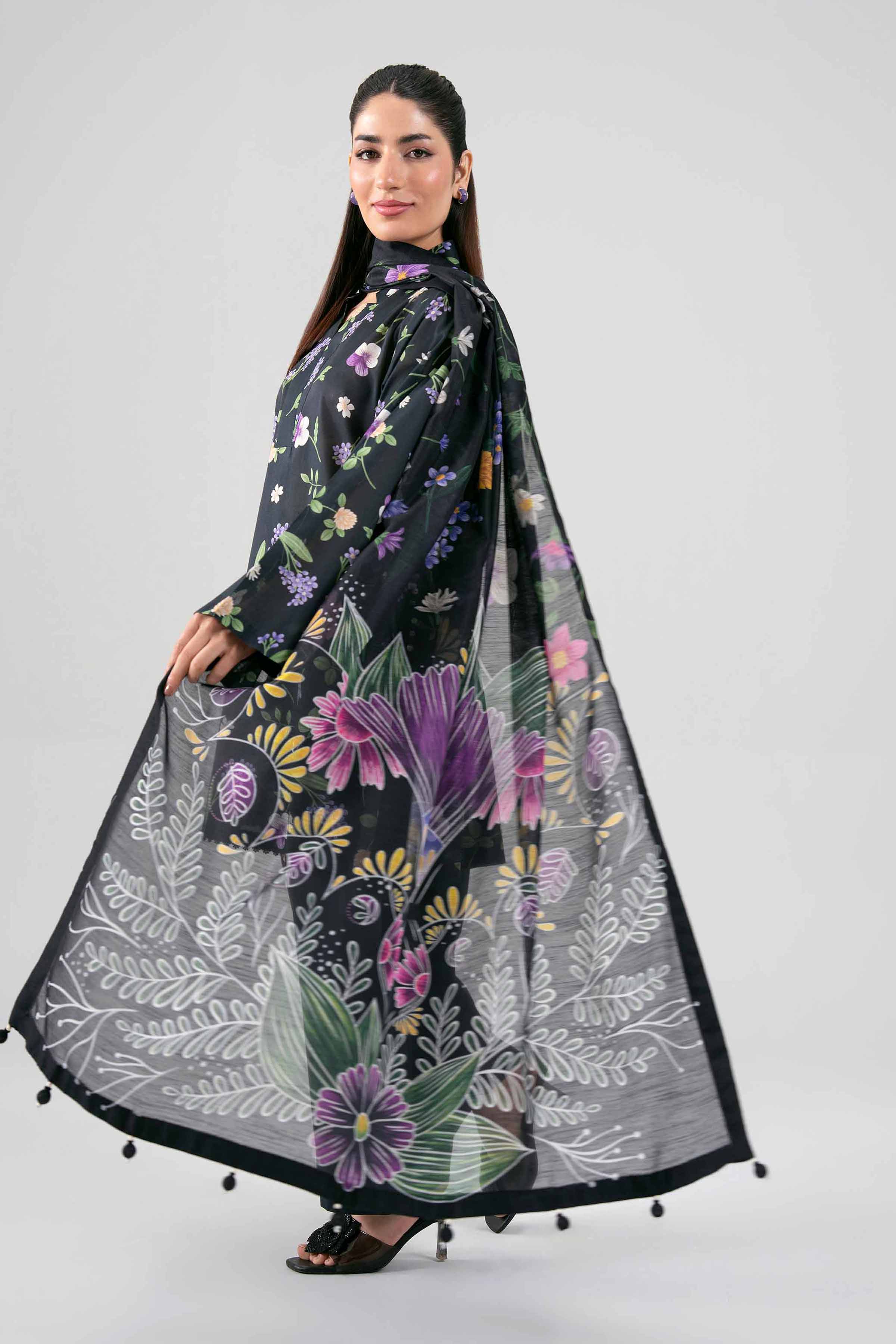 3 Piece - Digital Printed Suit - 42601486 for Women - Unstitched Collection | Nishat | Shop Online