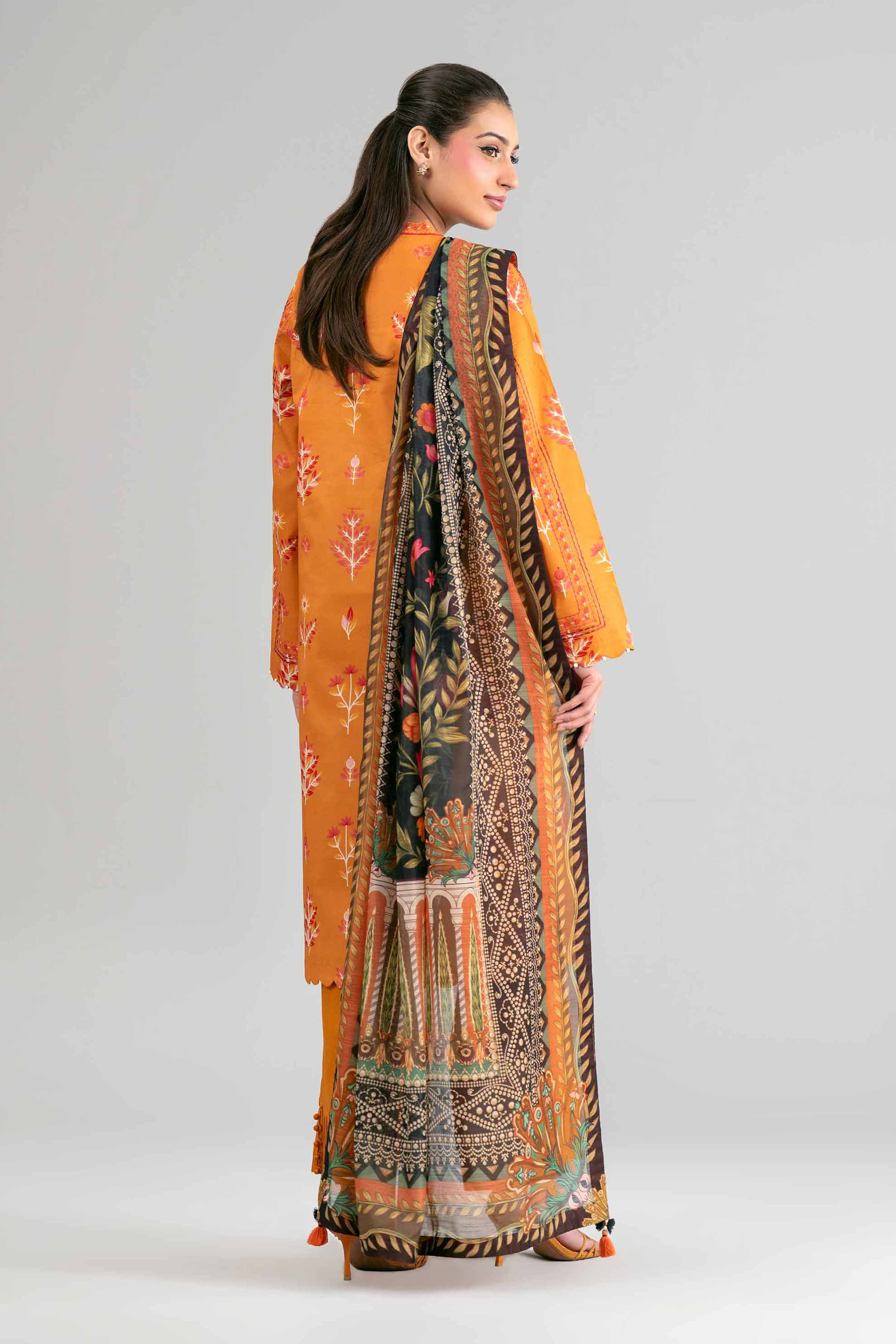 3 Piece - Digital Printed Suit - 42601487 for Women - Unstitched Collection | Nishat | Shop Online