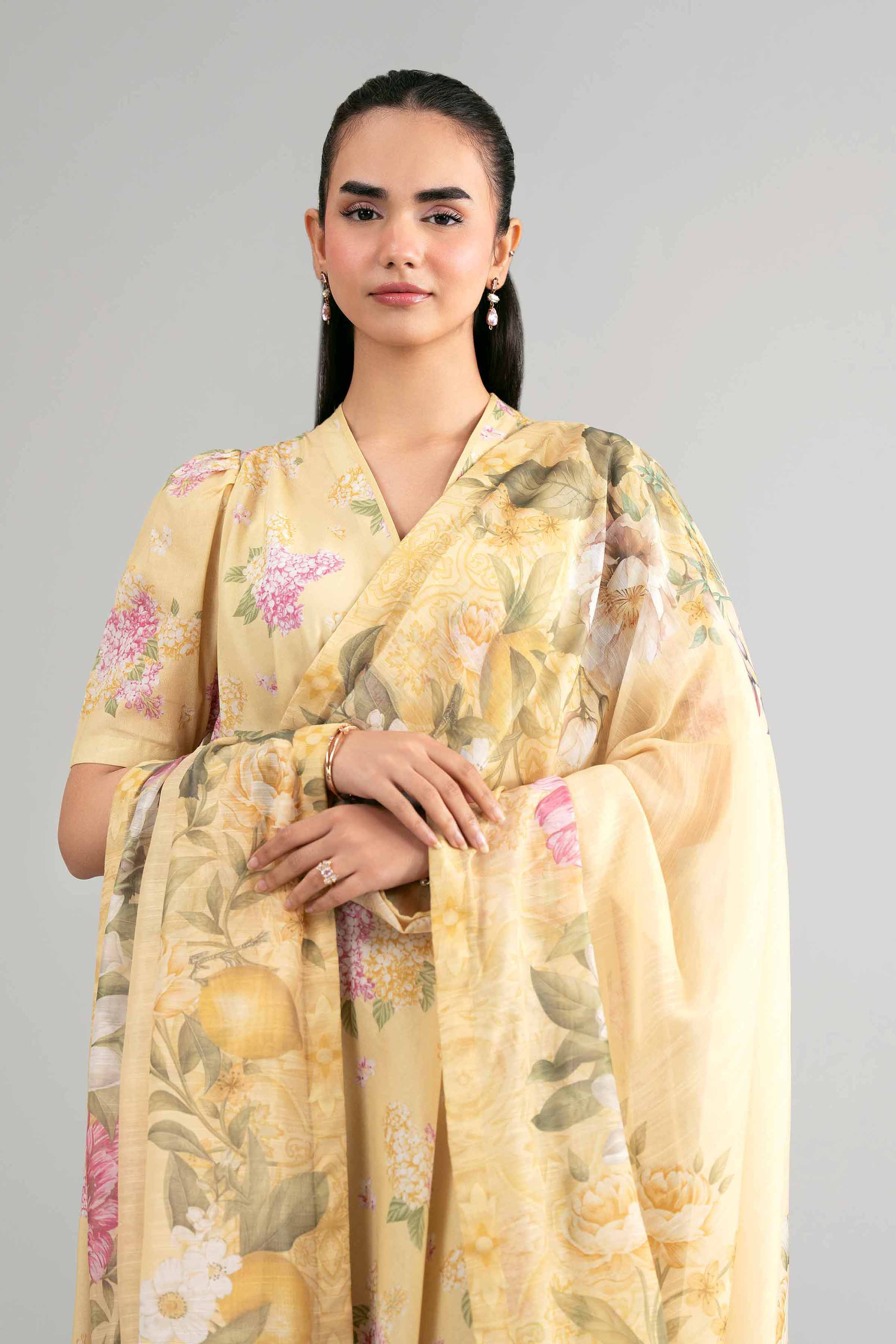 3 Piece - Digital Printed Suit - 42601492 for Women - Unstitched Collection | Nishat | Shop Online