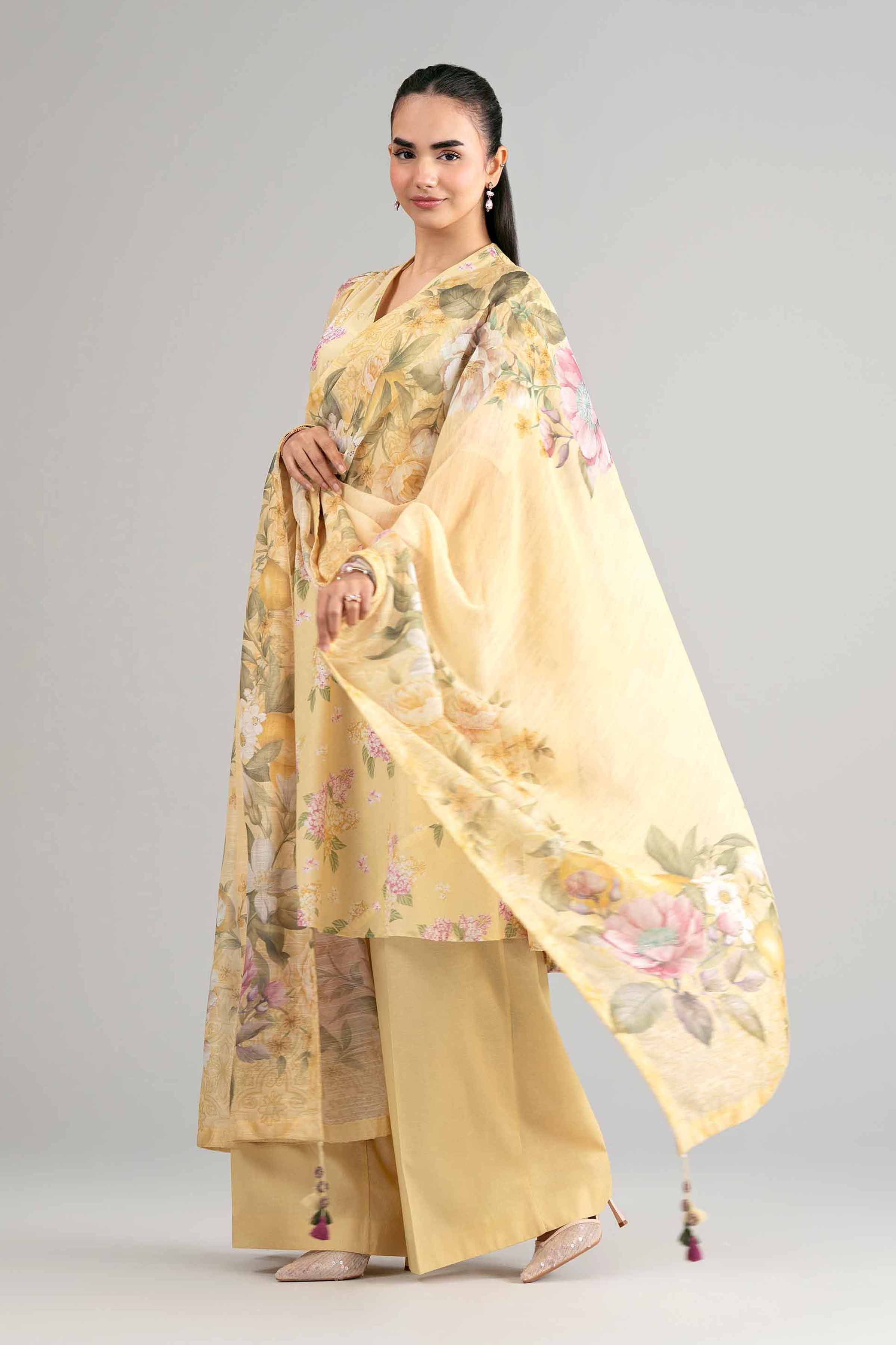 3 Piece - Digital Printed Suit - 42601492 for Women - Unstitched Collection | Nishat | Shop Online