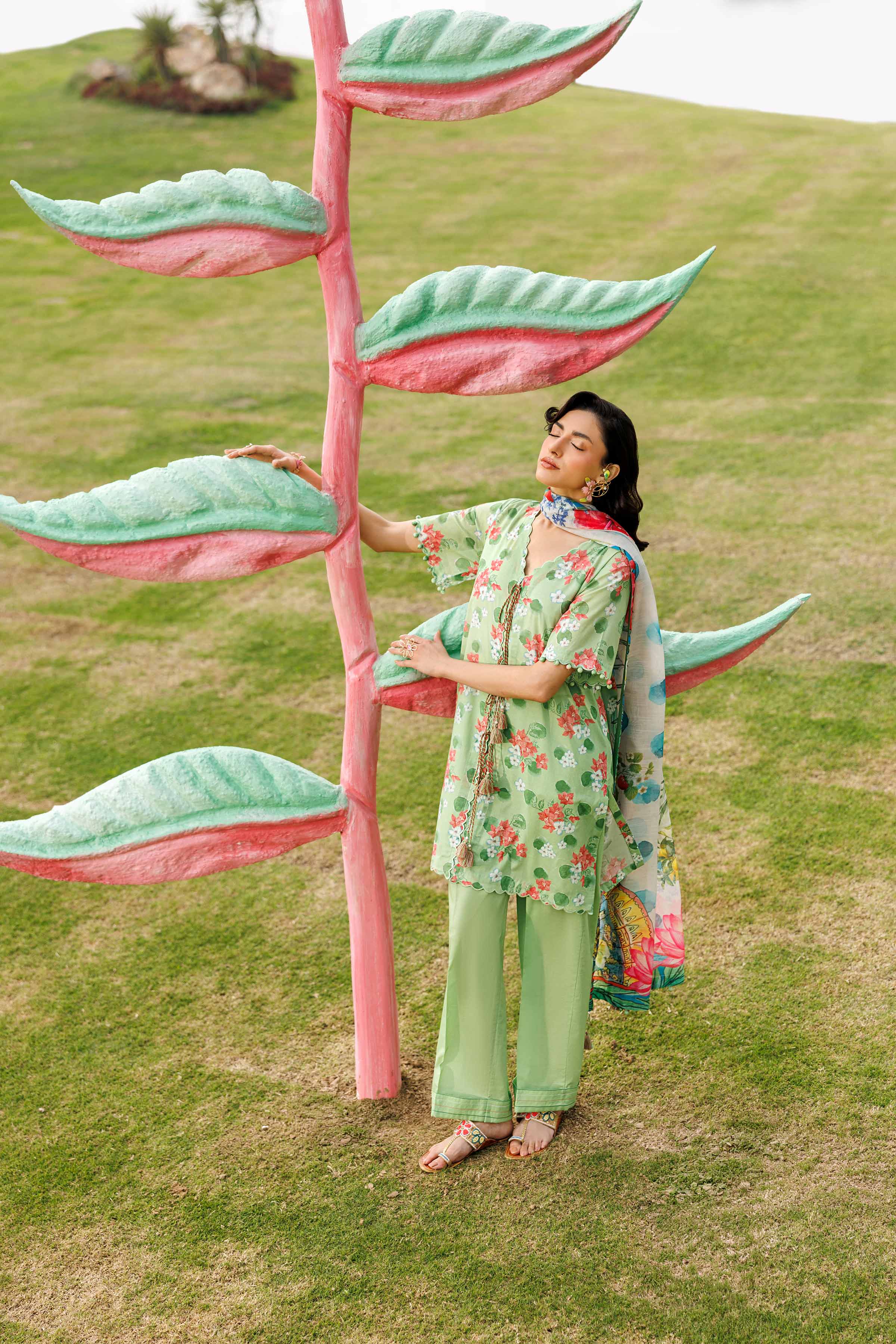 3 Piece - Digital Printed Suit - 42601497 for Women - Unstitched Collection | Nishat | Shop Online