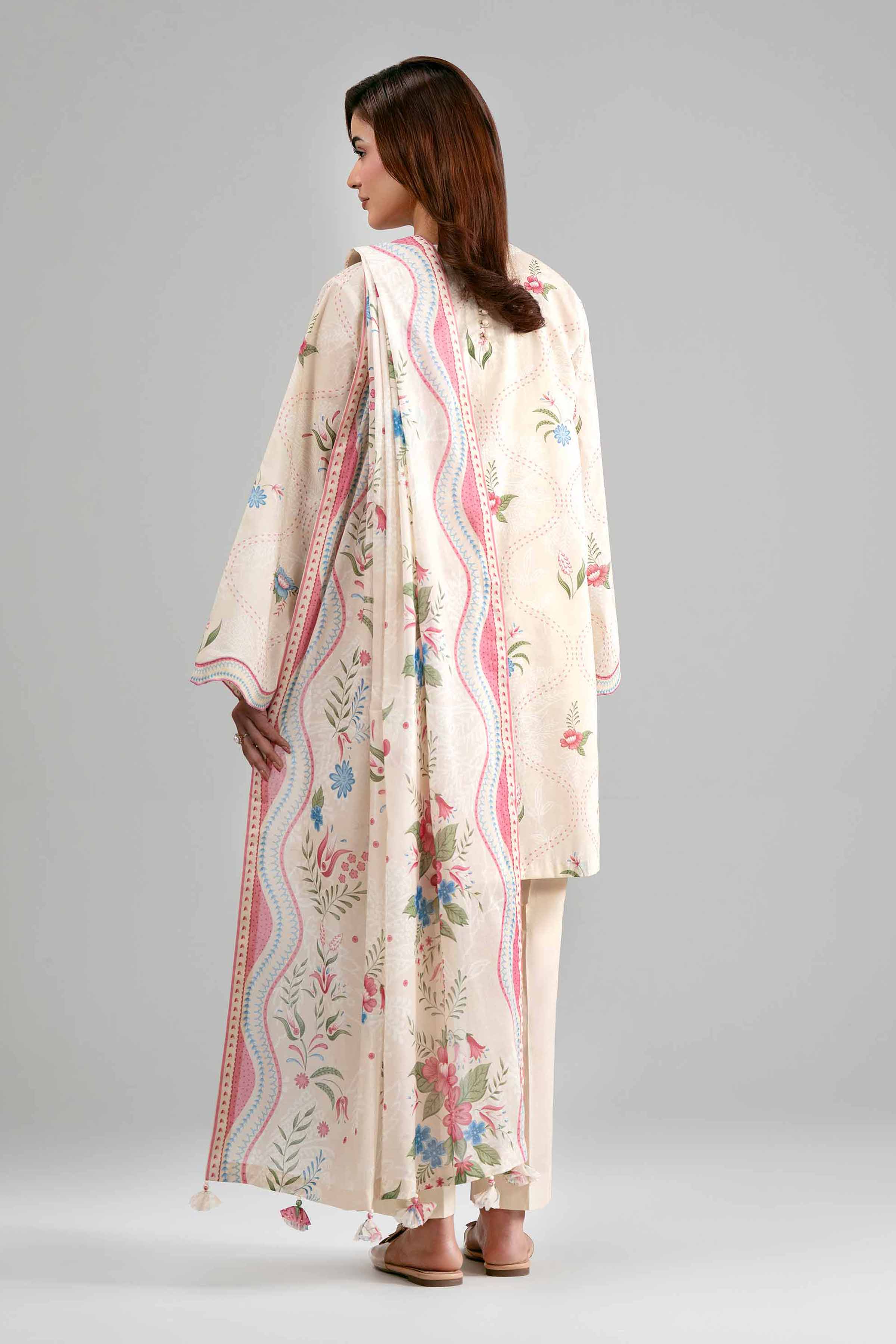 3 Piece - Printed Suit - 42601506 for Women - Unstitched Collection | Nishat | Shop Online