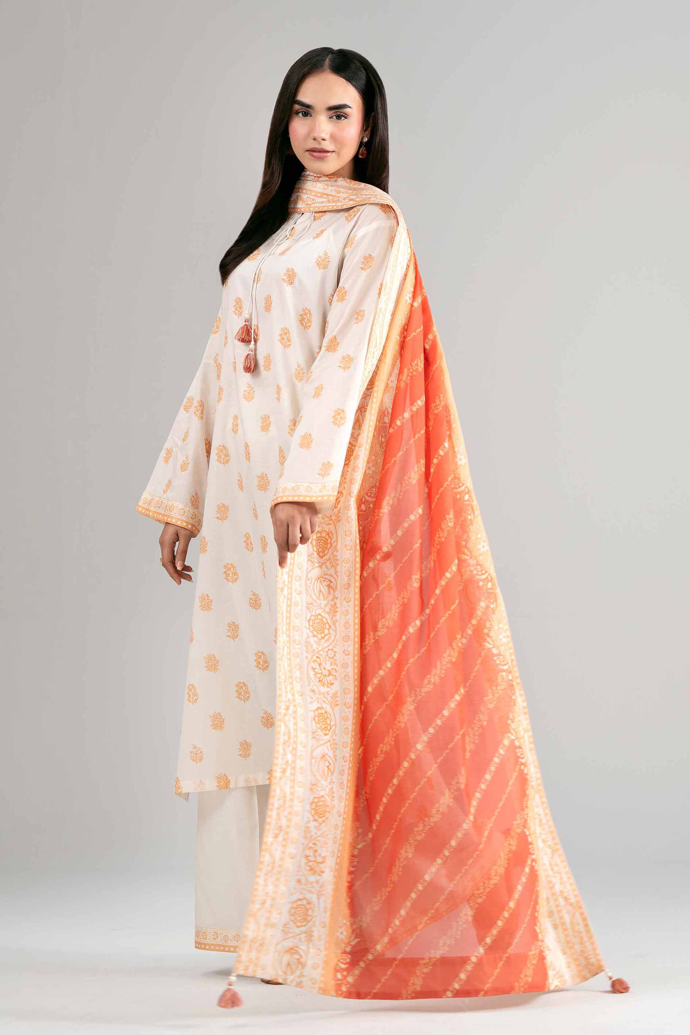 3 Piece - Printed Suit - 42601509 for Women - Unstitched Collection | Nishat | Shop Online