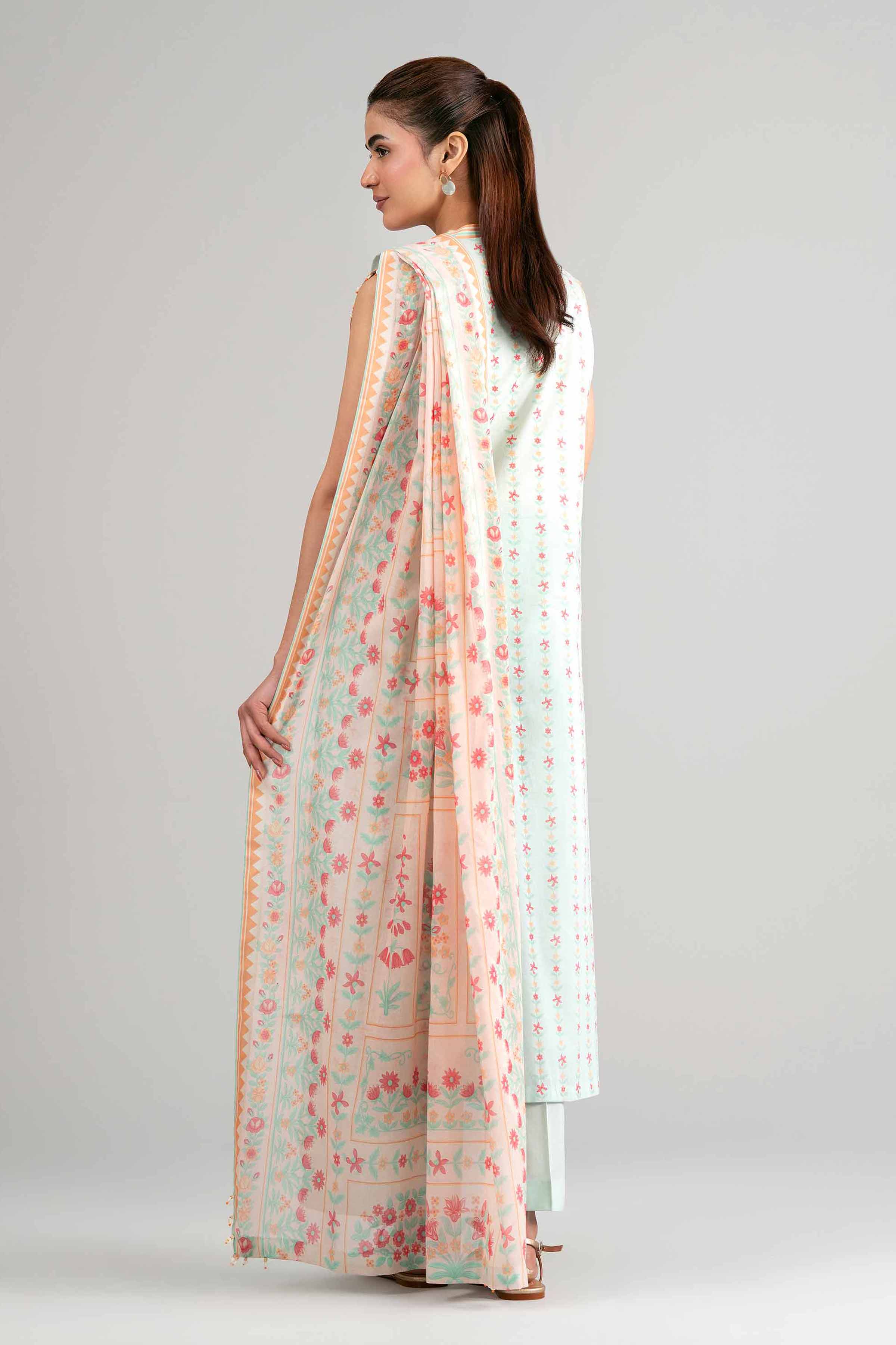 3 Piece - Printed Suit - 42601510 for Women - Unstitched Collection | Nishat | Shop Online