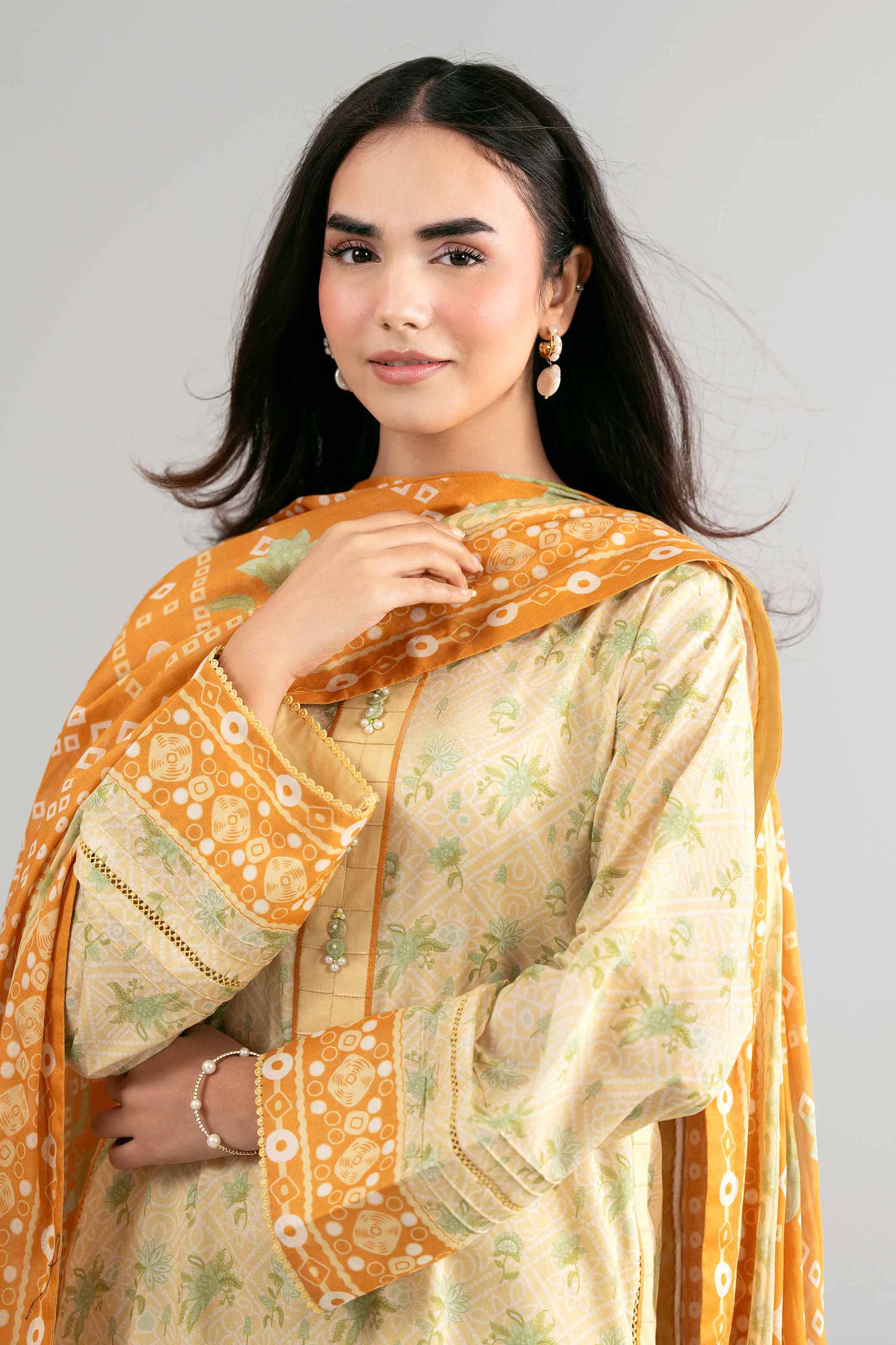 3 Piece - Printed Suit - 42601511 for Women - Unstitched Collection | Nishat | Shop Online