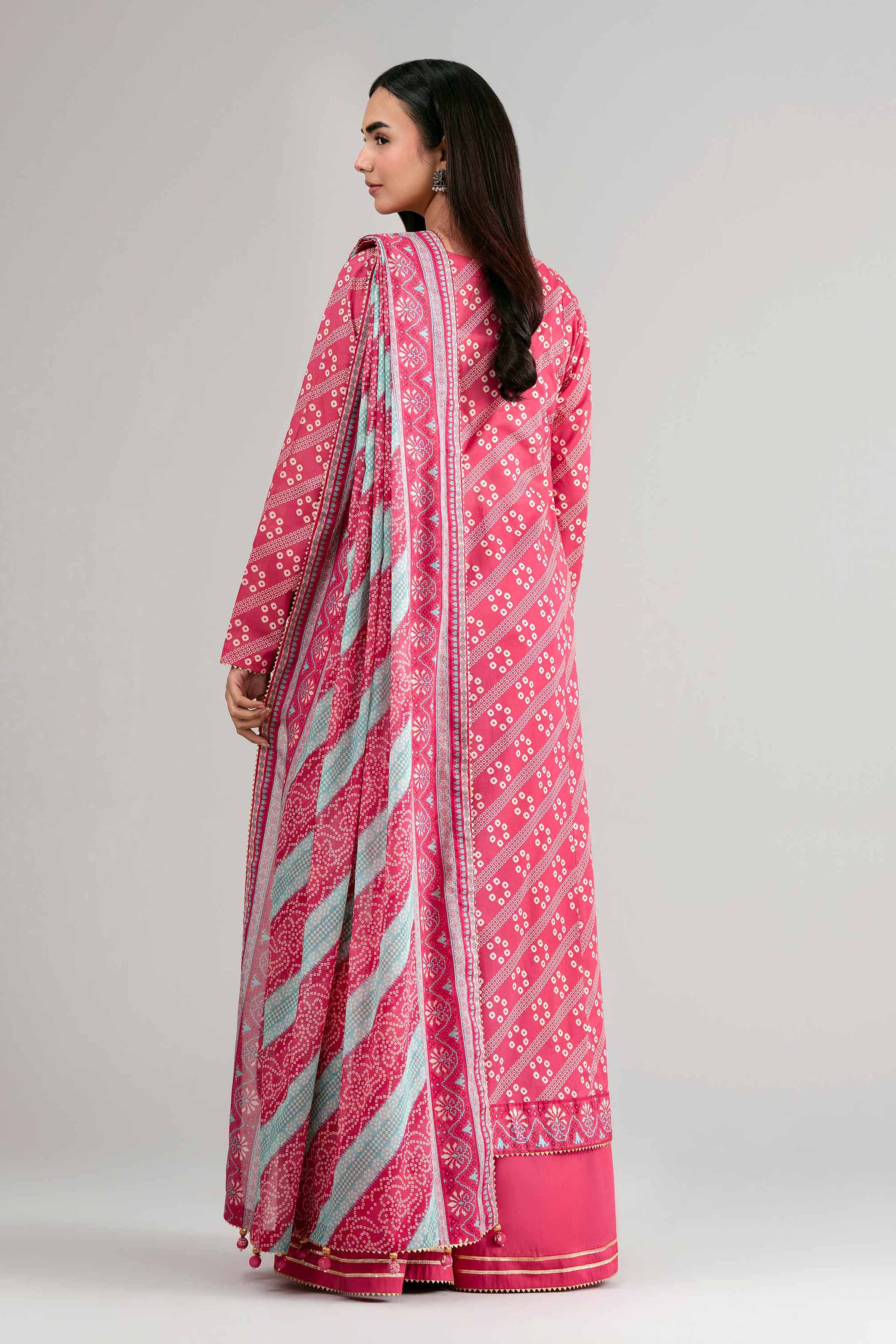 3 Piece - Printed Suit - 42601512 for Women - Unstitched Collection | Nishat | Shop Online