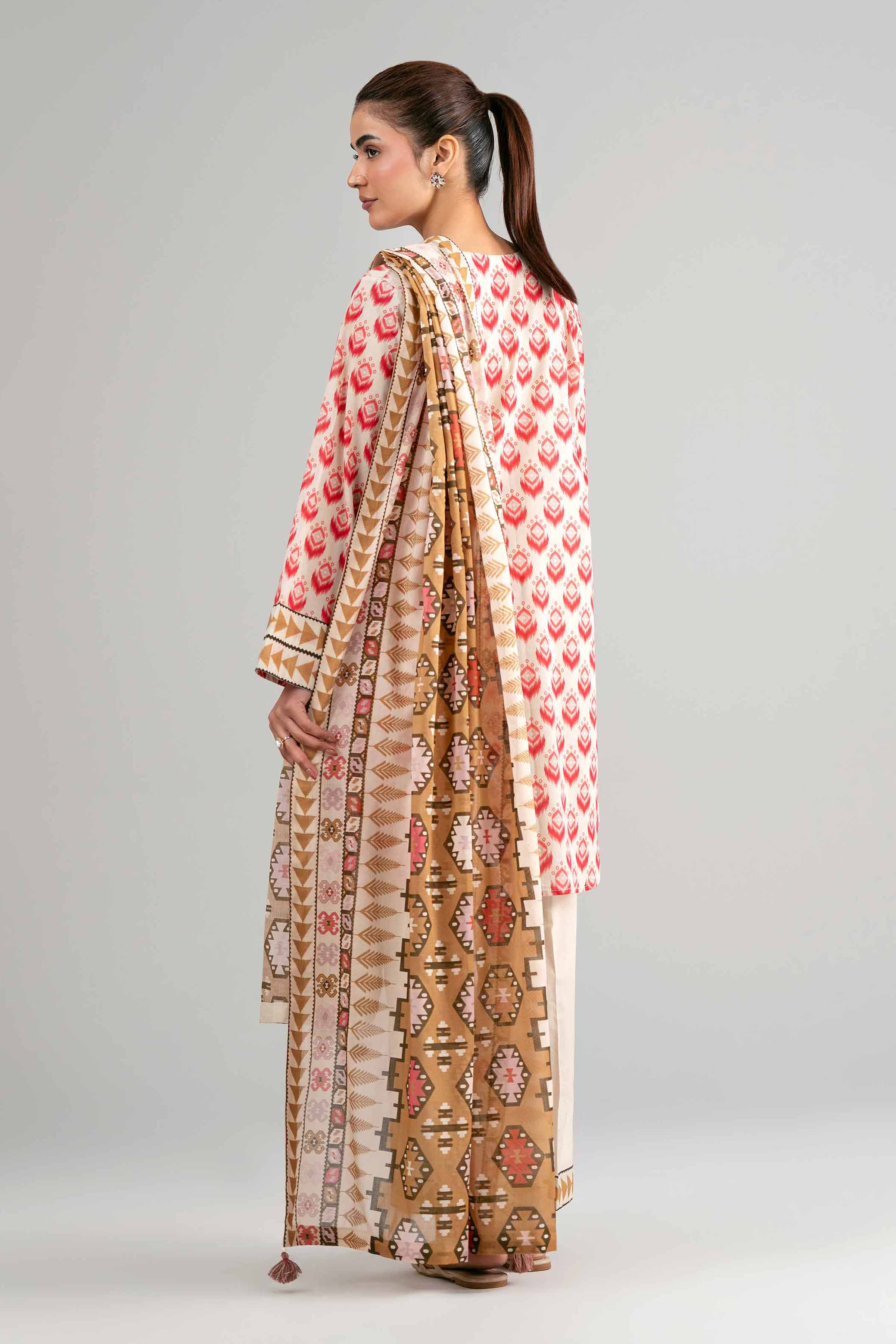 3 Piece - Printed Suit - 42601517 for Women - Unstitched Collection | Nishat | Shop Online