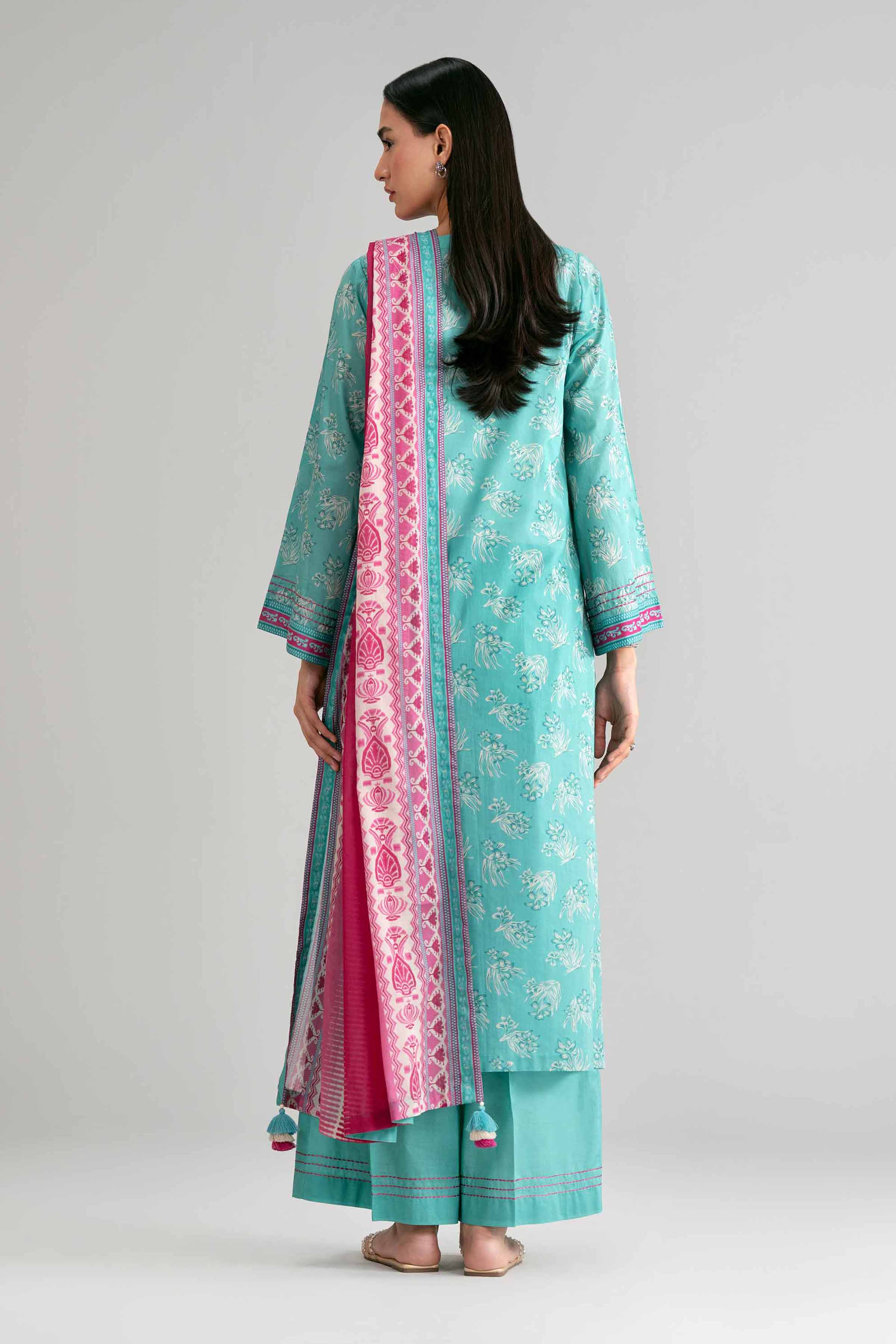 3 Piece - Printed Suit - 42601520 for Women - Unstitched Collection | Nishat | Shop Online