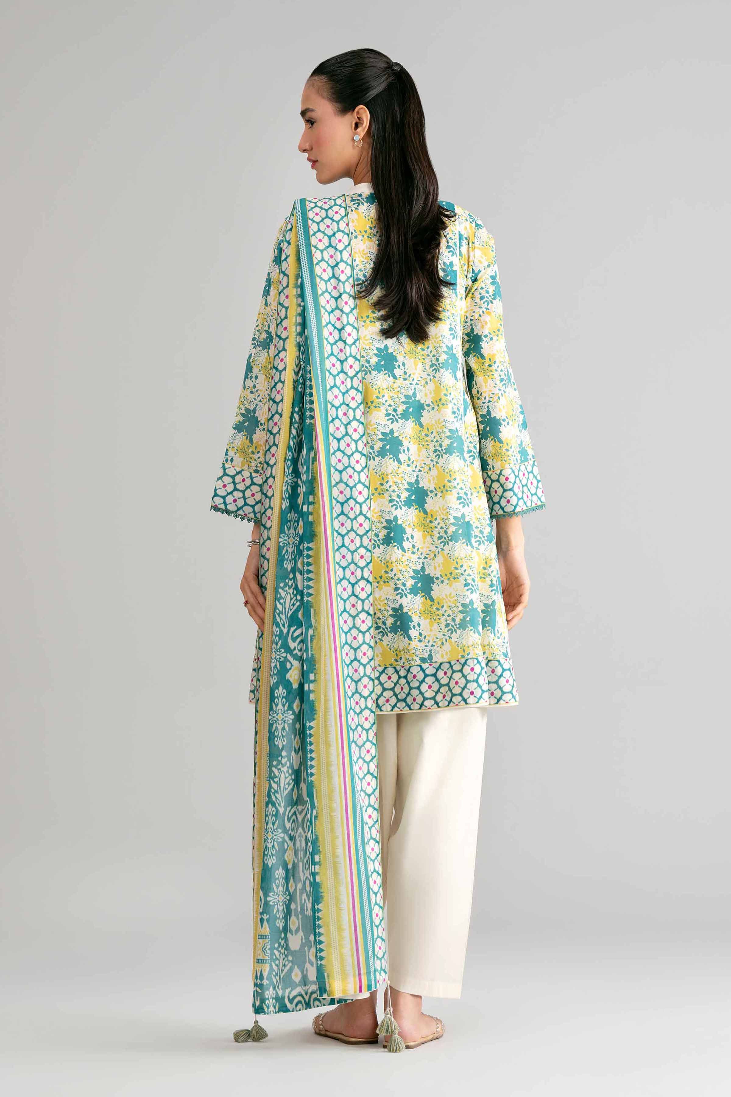 3 Piece - Printed Suit - 42601521 for Women - Unstitched Collection | Nishat | Shop Online