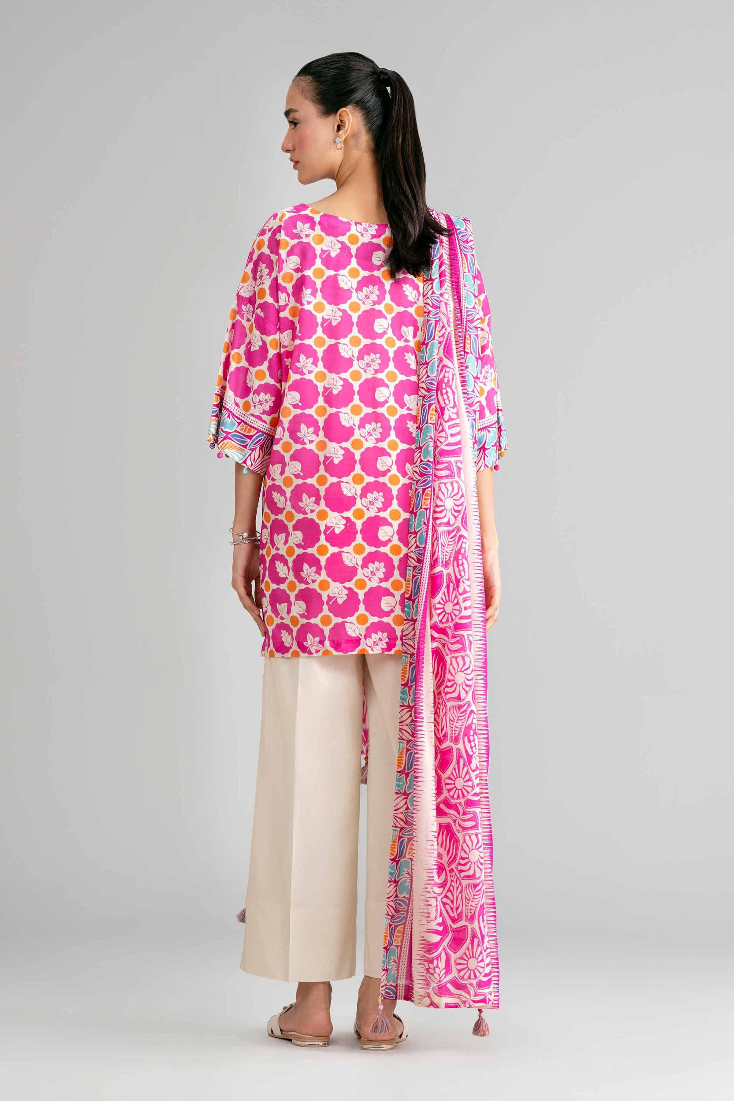3 Piece - Printed Suit - 42601522 for Women - Unstitched Collection | Nishat | Shop Online
