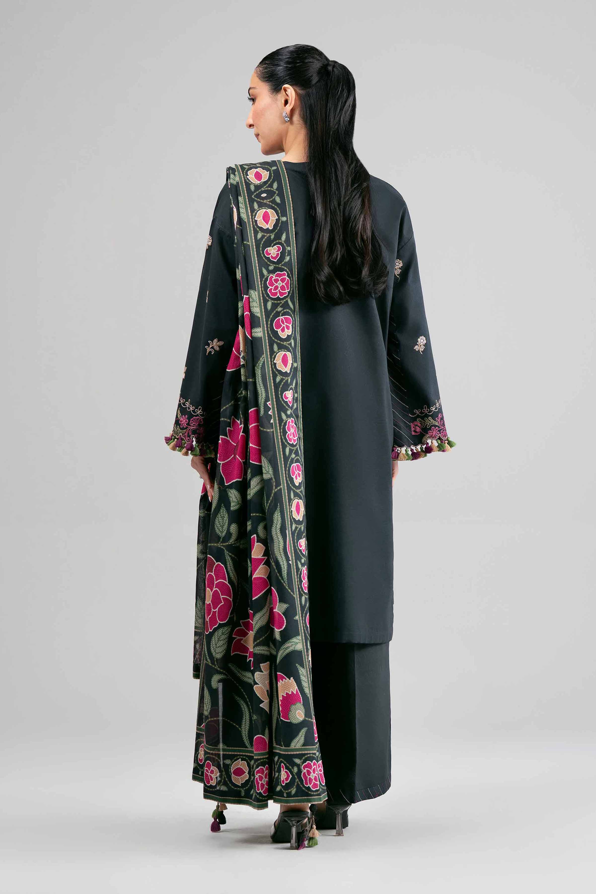 3 Piece - Digital Printed Embroidered Suit - 42601525 for Women - Unstitched Collection | Nishat | Shop Online