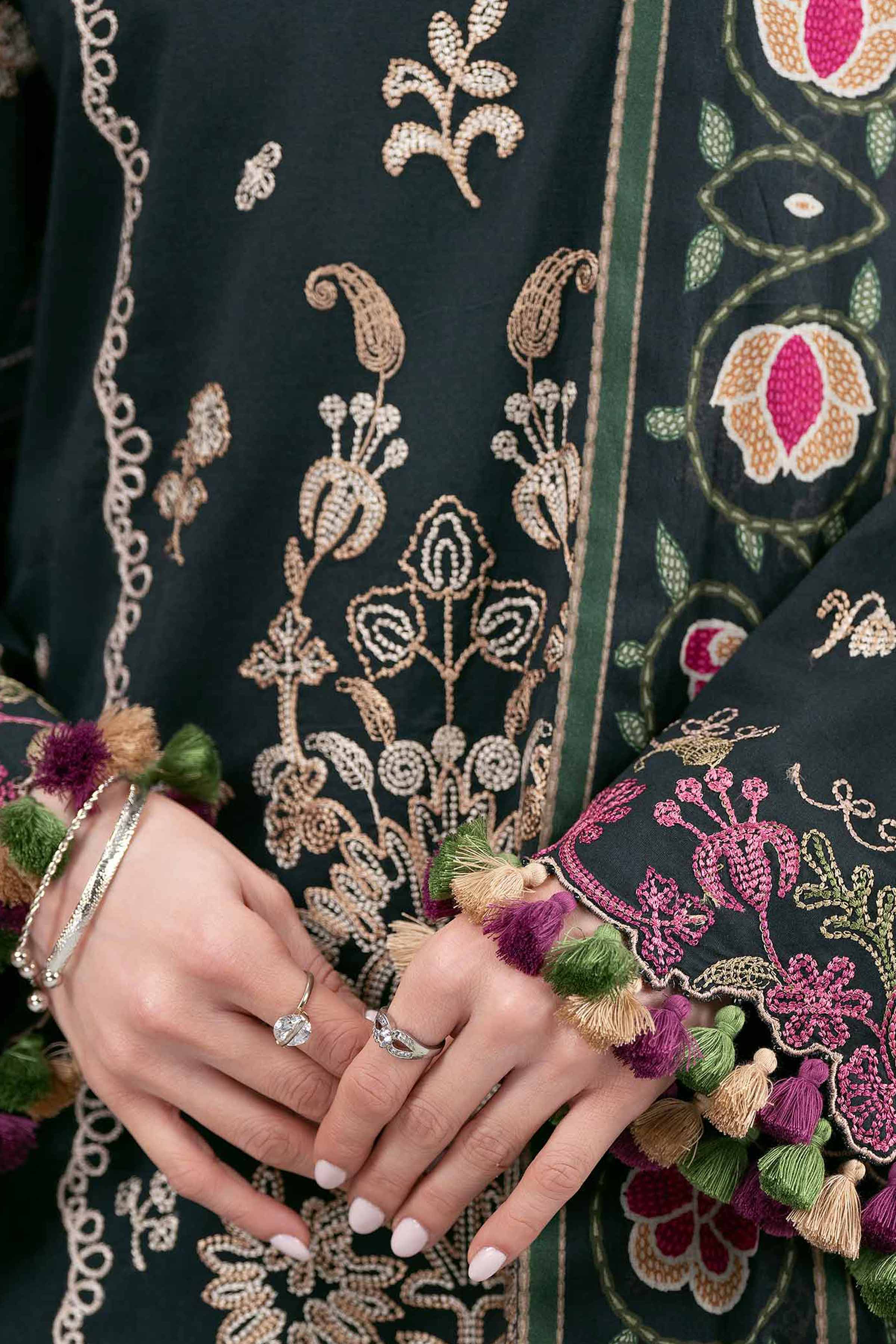 3 Piece - Digital Printed Embroidered Suit - 42601525 for Women - Unstitched Collection | Nishat | Shop Online