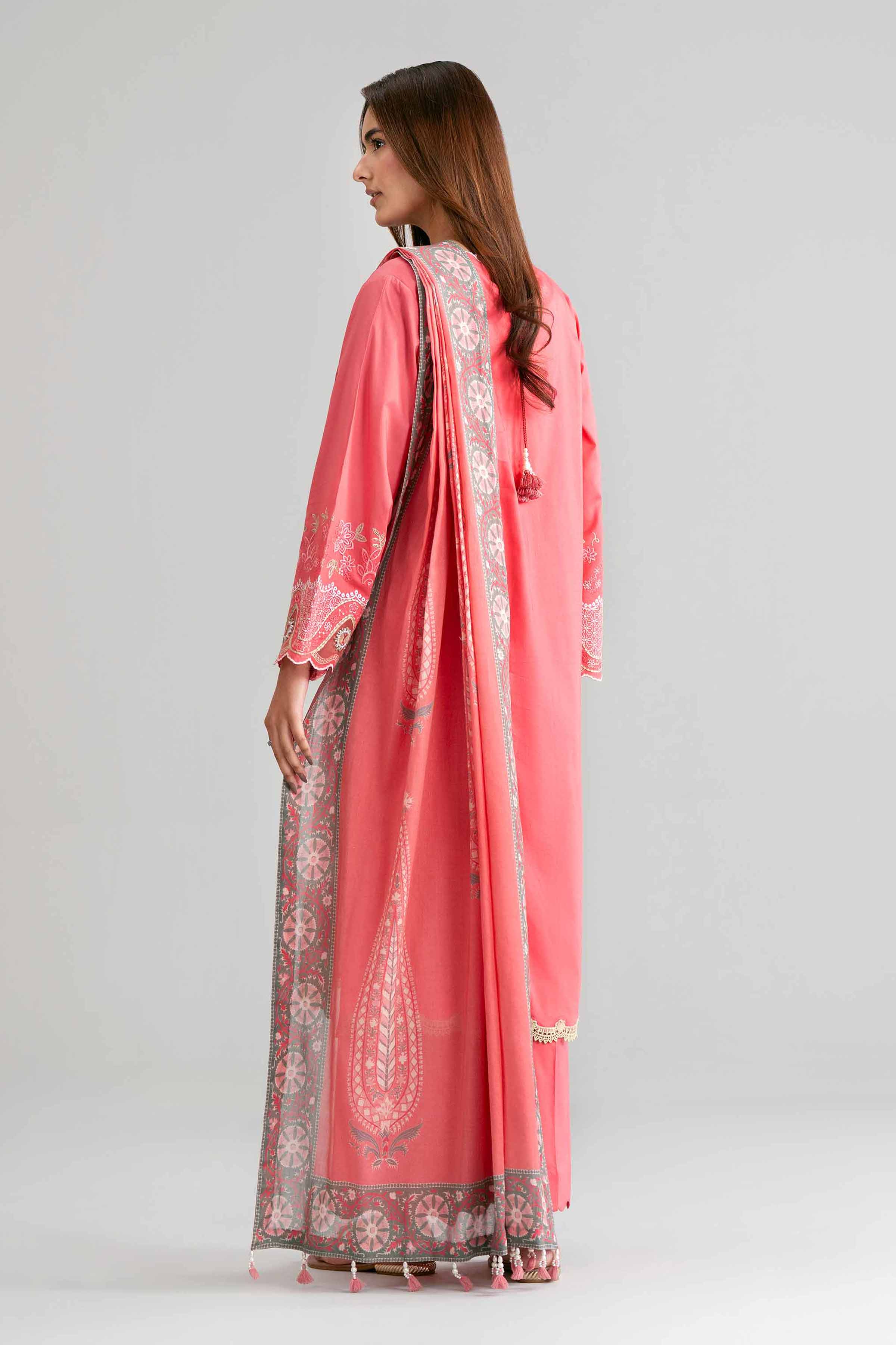 3 Piece - Digital Printed Embroidered Suit - 42601528 for Women - Unstitched Collection | Nishat | Shop Online