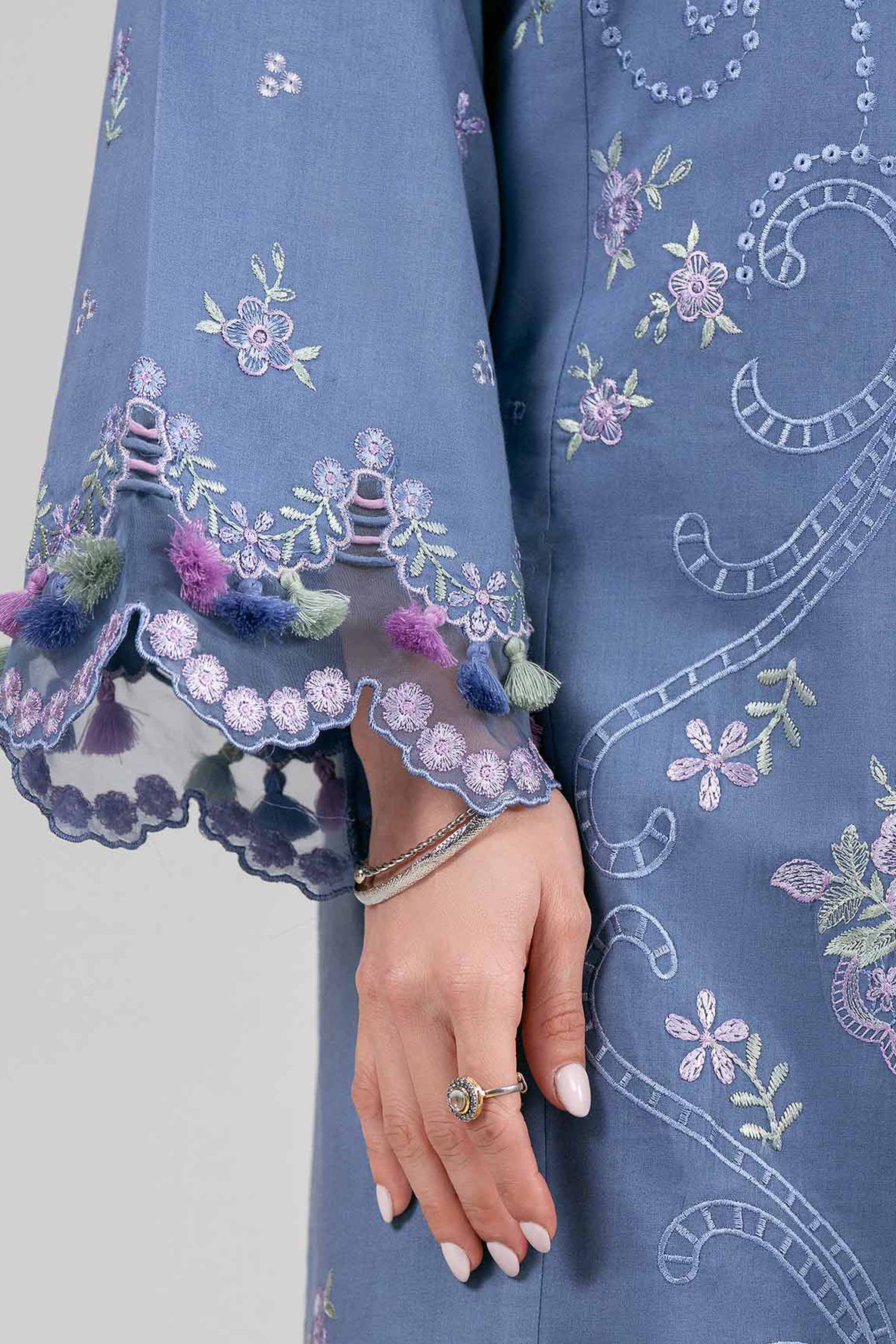 3 Piece - Digital Printed Embroidered Suit - 42601531 for Women - Unstitched Collection | Nishat | Shop Online