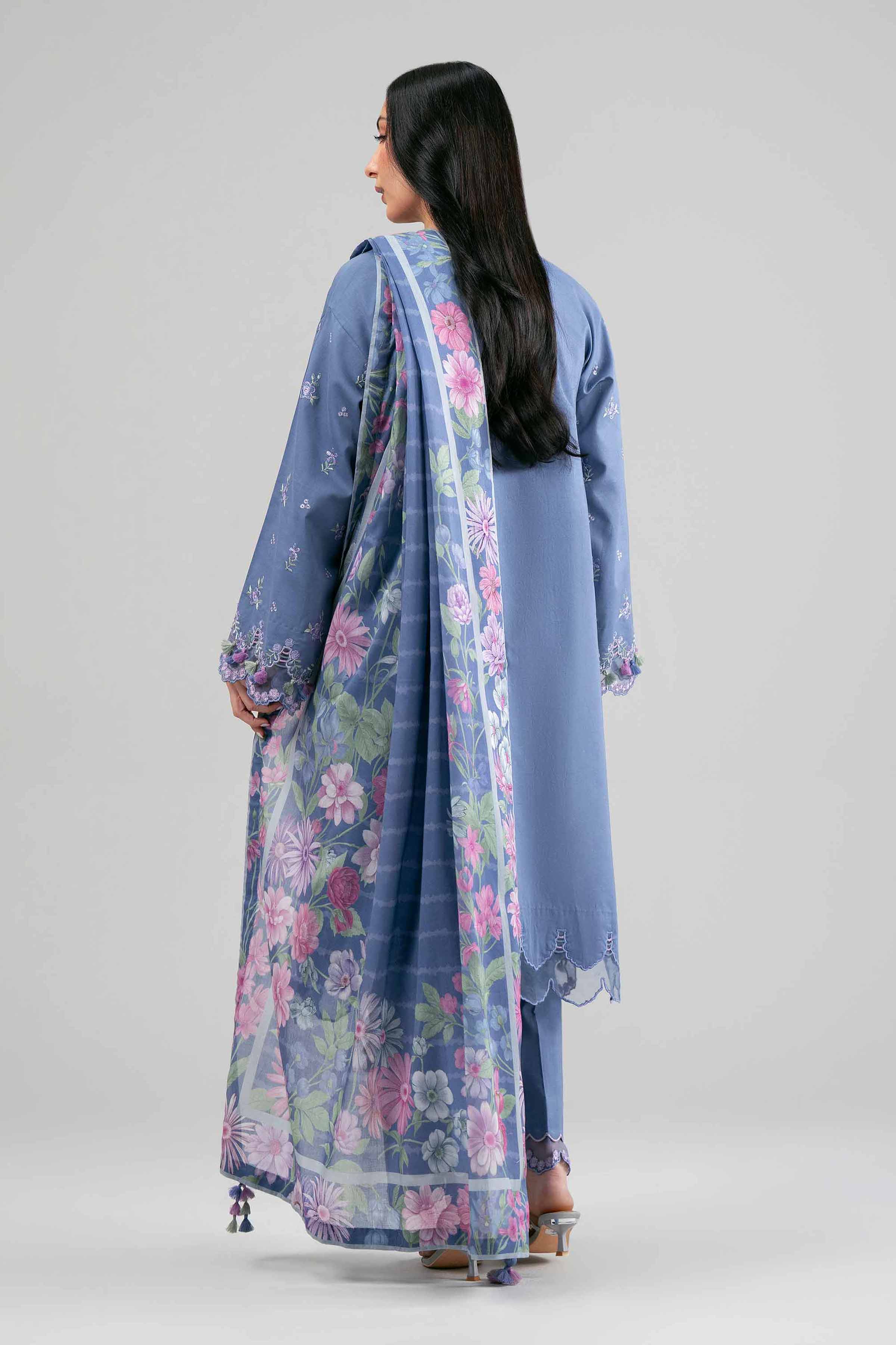 3 Piece - Digital Printed Embroidered Suit - 42601531 for Women - Unstitched Collection | Nishat | Shop Online