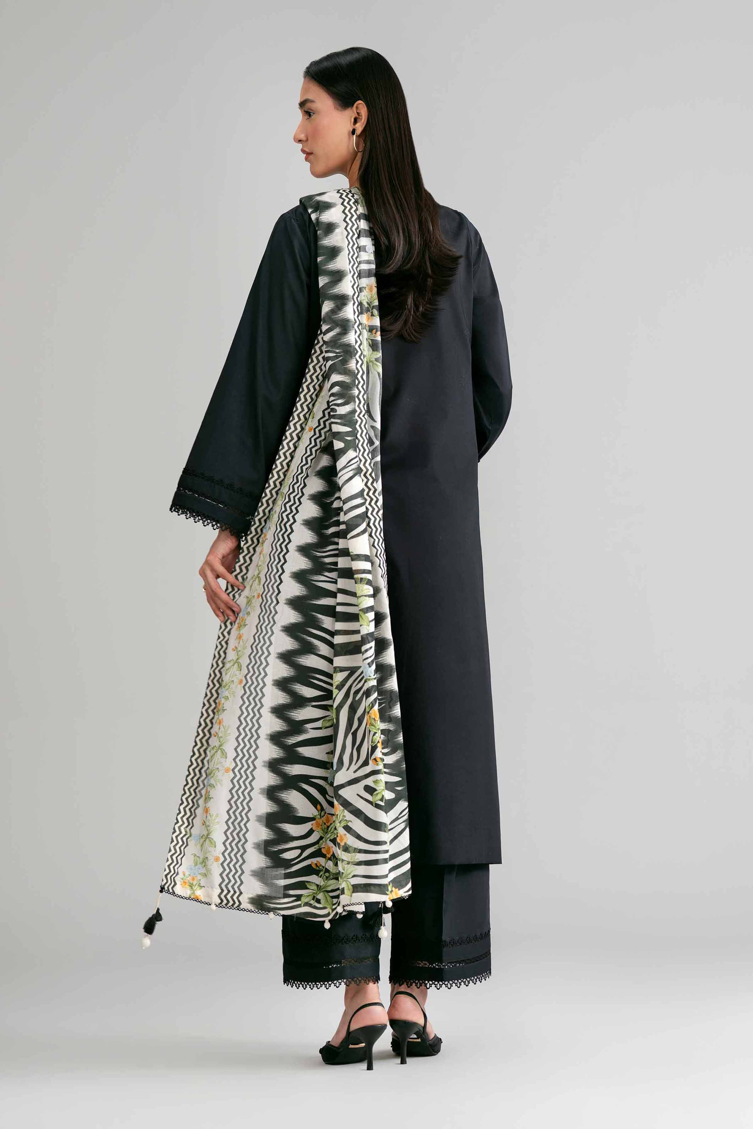 3 Piece - Printed Embroidered Suit - 42601535 for Women - Unstitched Collection | Nishat | Shop Online