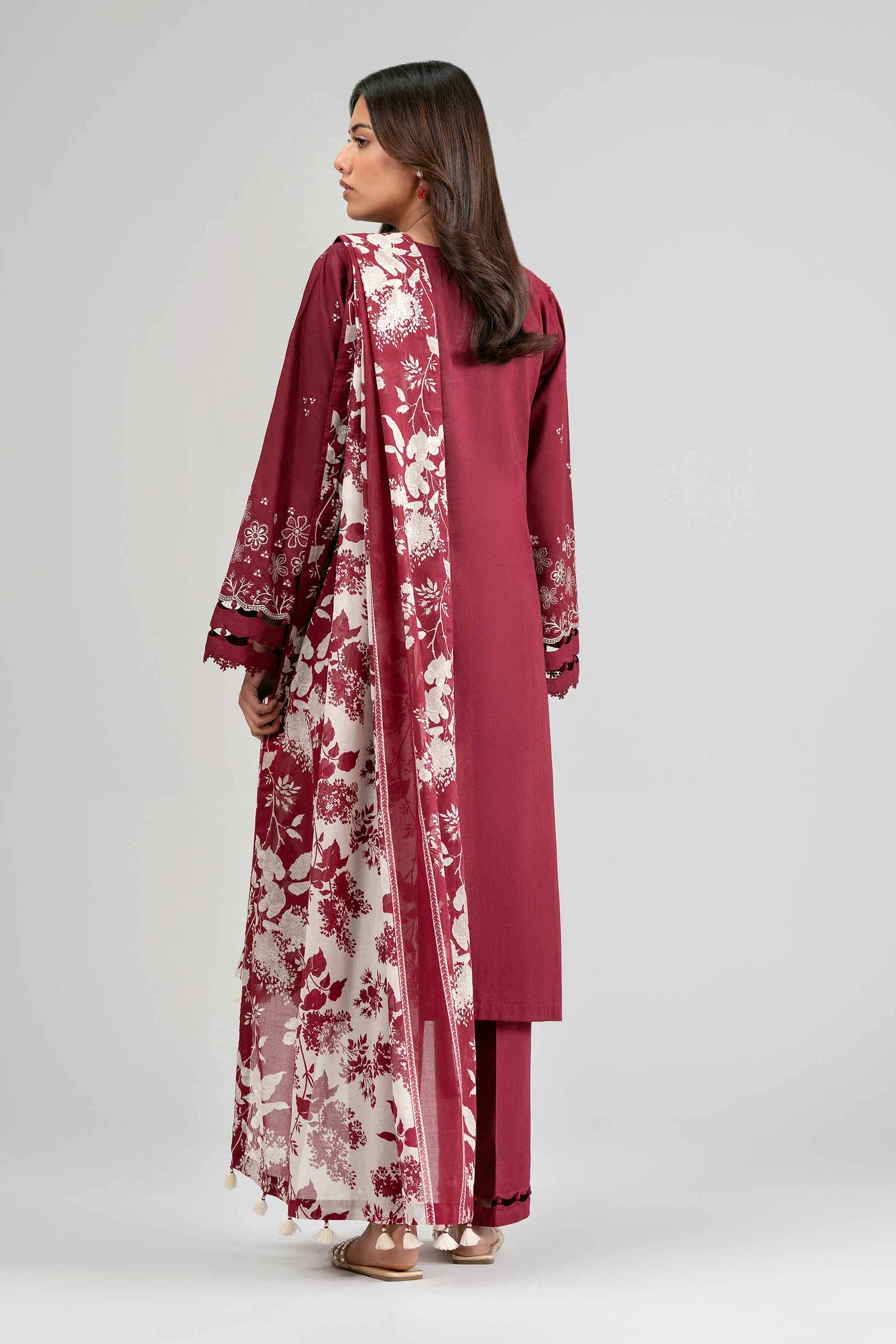 3 Piece - Printed Embroidered Suit - 42601536 for Women - Unstitched Collection | Nishat | Shop Online