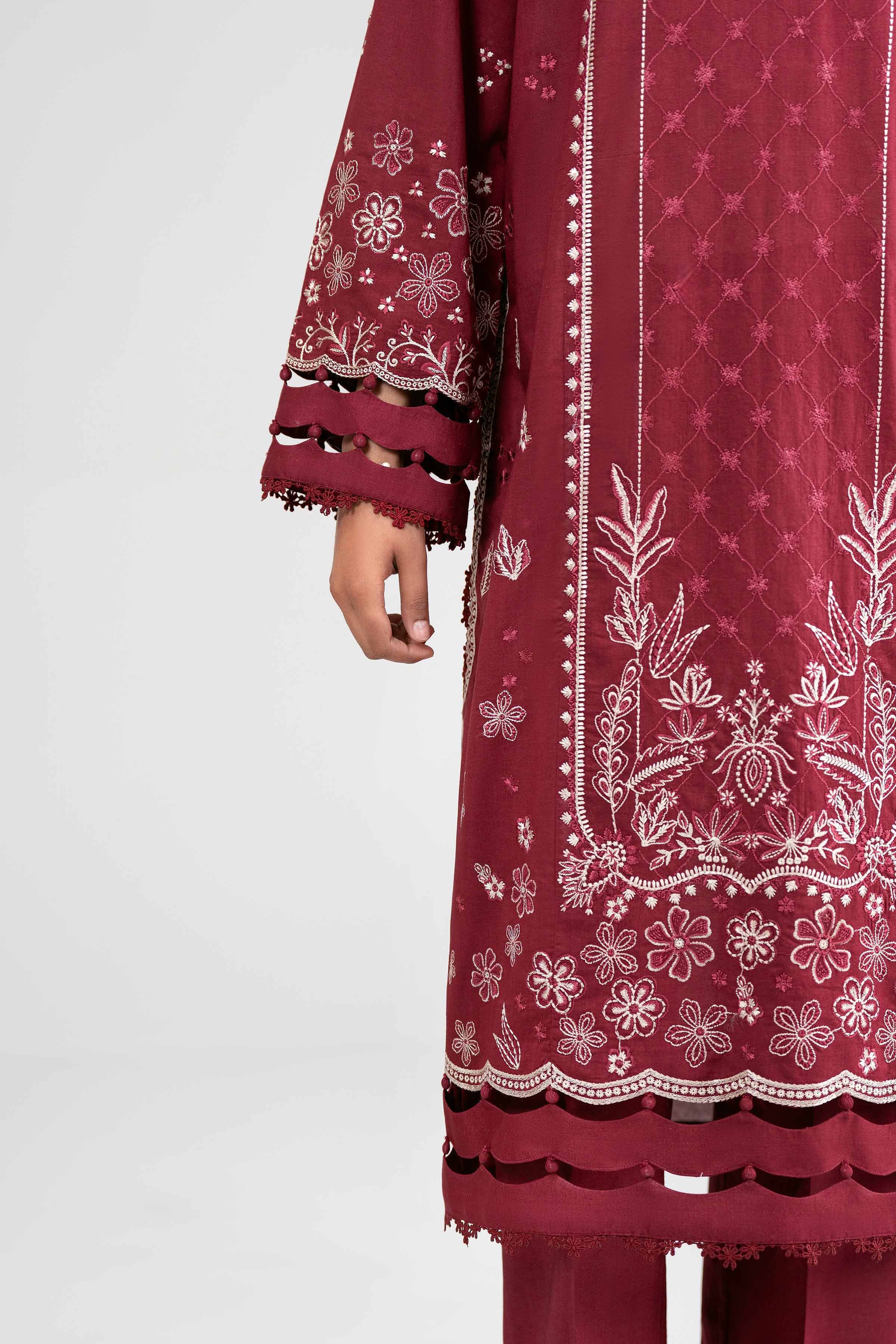 3 Piece - Printed Embroidered Suit - 42601536 for Women - Unstitched Collection | Nishat | Shop Online