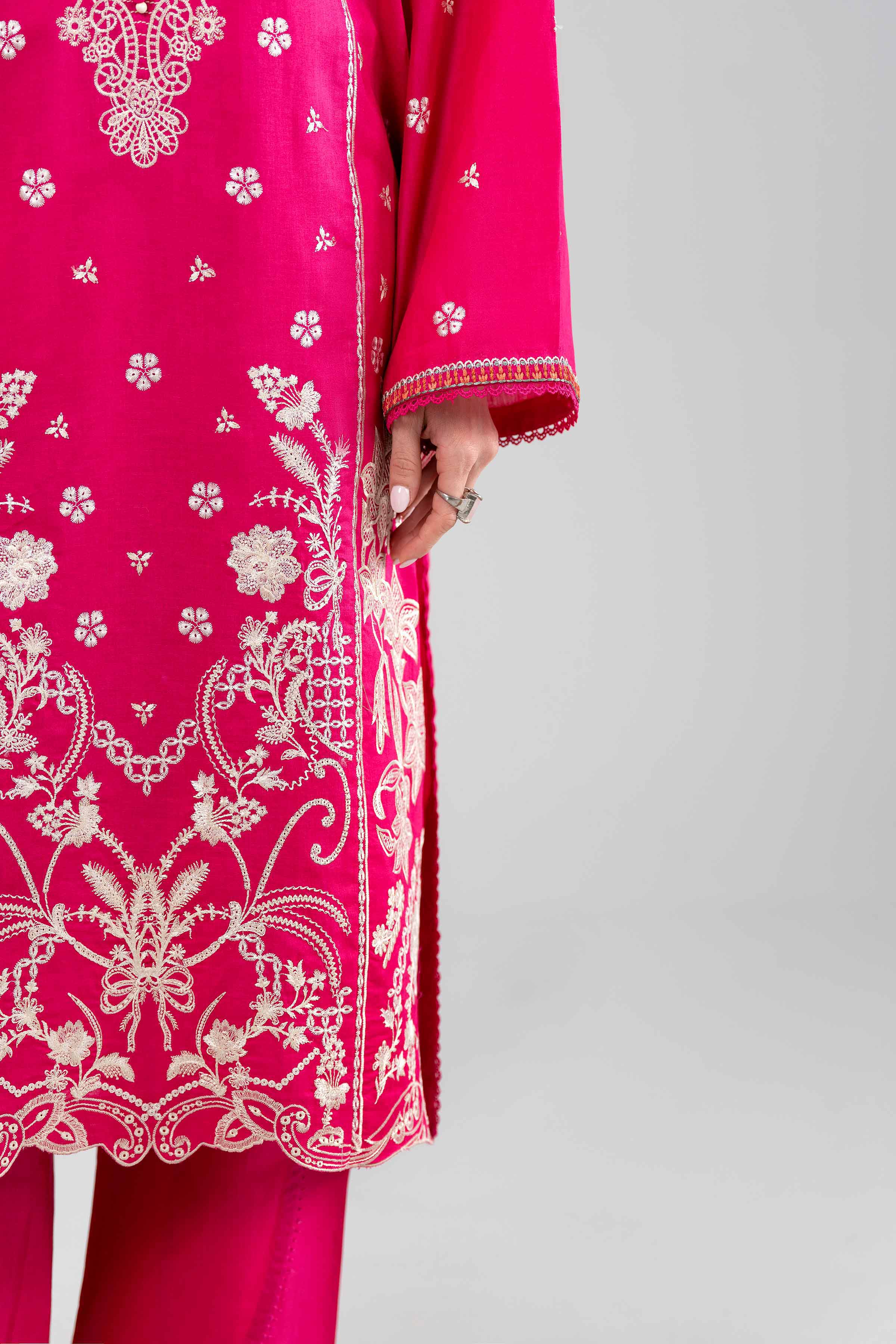 3 Piece - Printed Embroidered Suit - 42601542 for Women - Unstitched Collection | Nishat | Shop Online