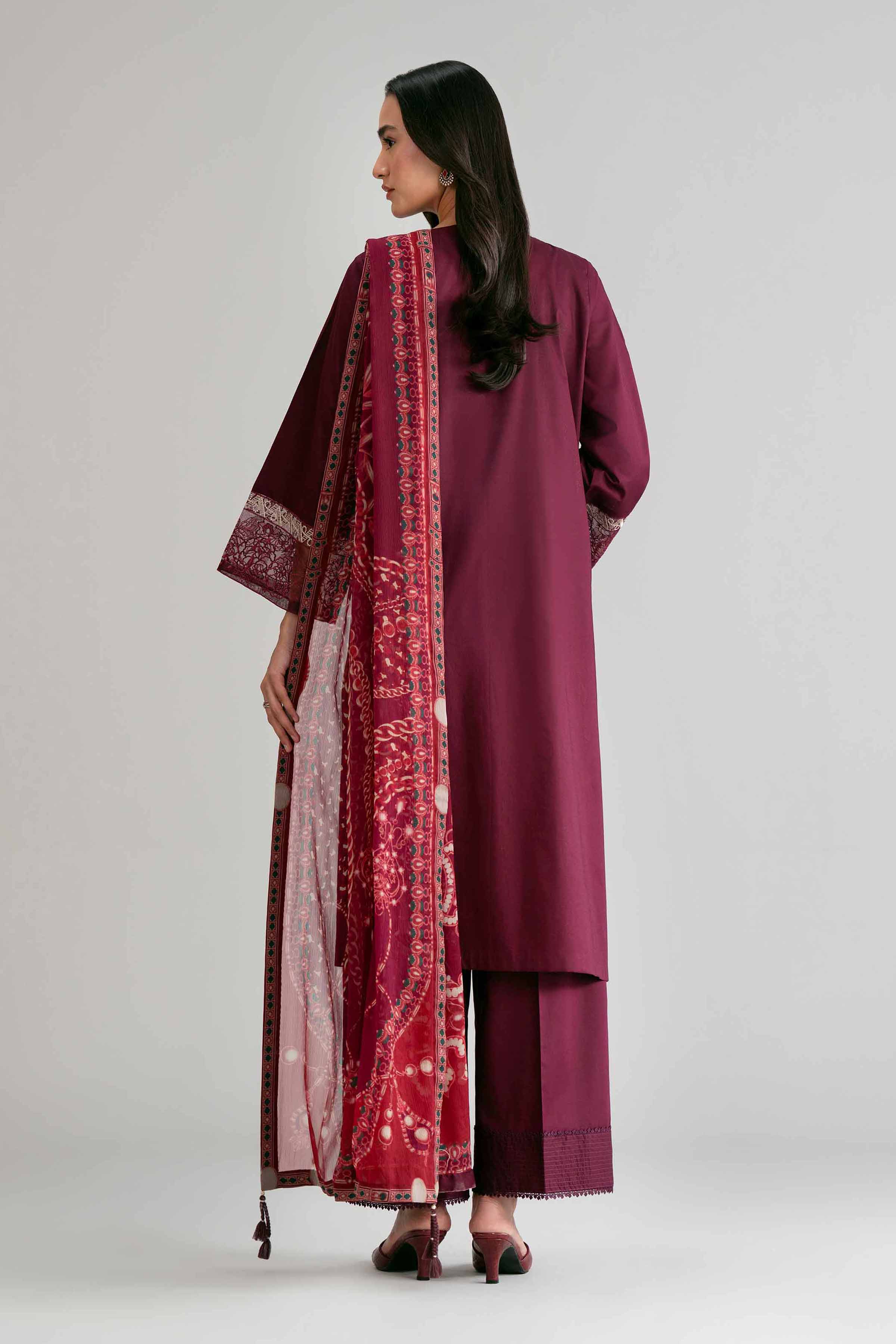 3 Piece - Digital Printed Embroidered Suit - 42601546 for Women - Unstitched Collection | Nishat | Shop Online