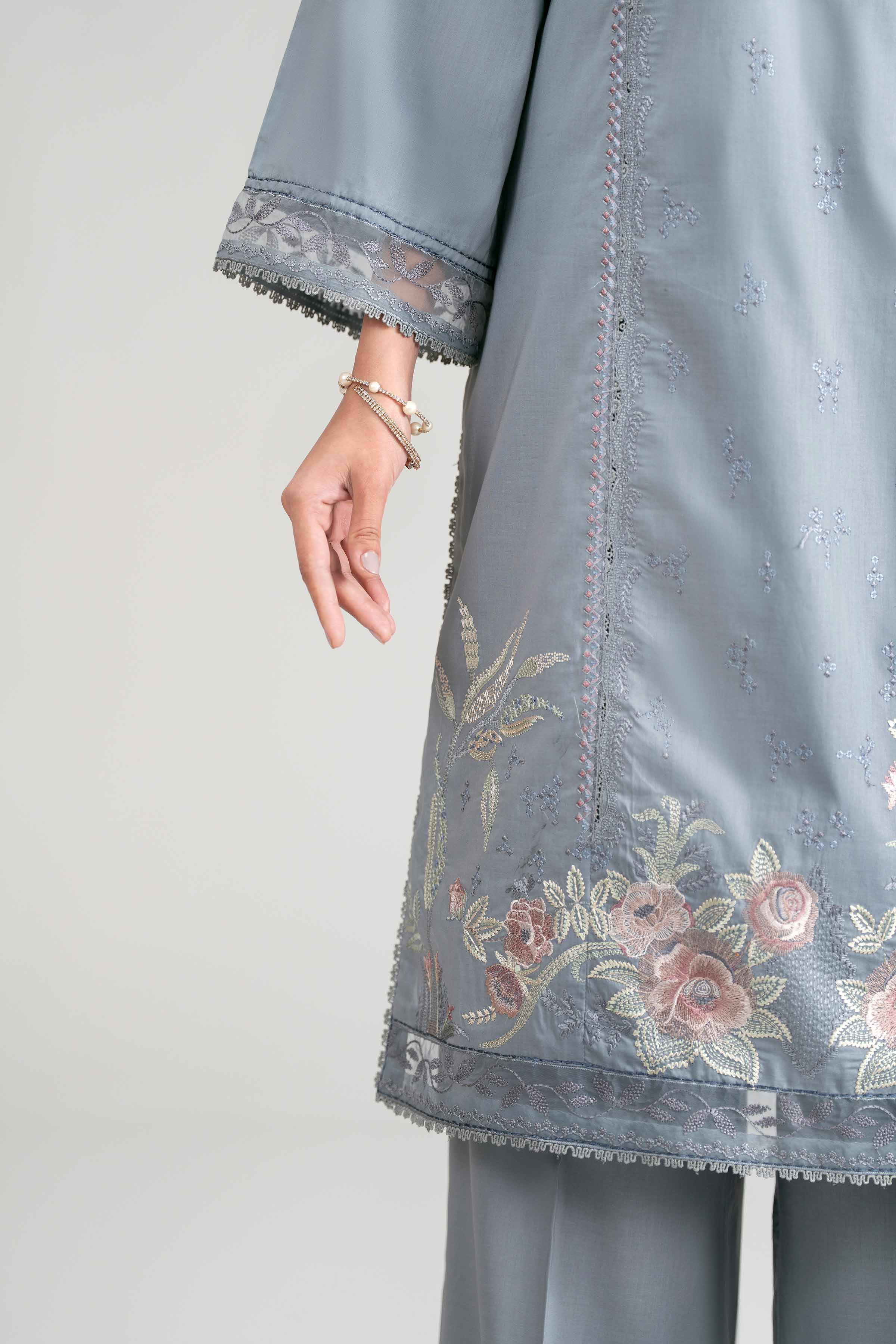 3 Piece - Digital Printed Embroidered Suit - 42601547 for Women - Unstitched Collection | Nishat | Shop Online