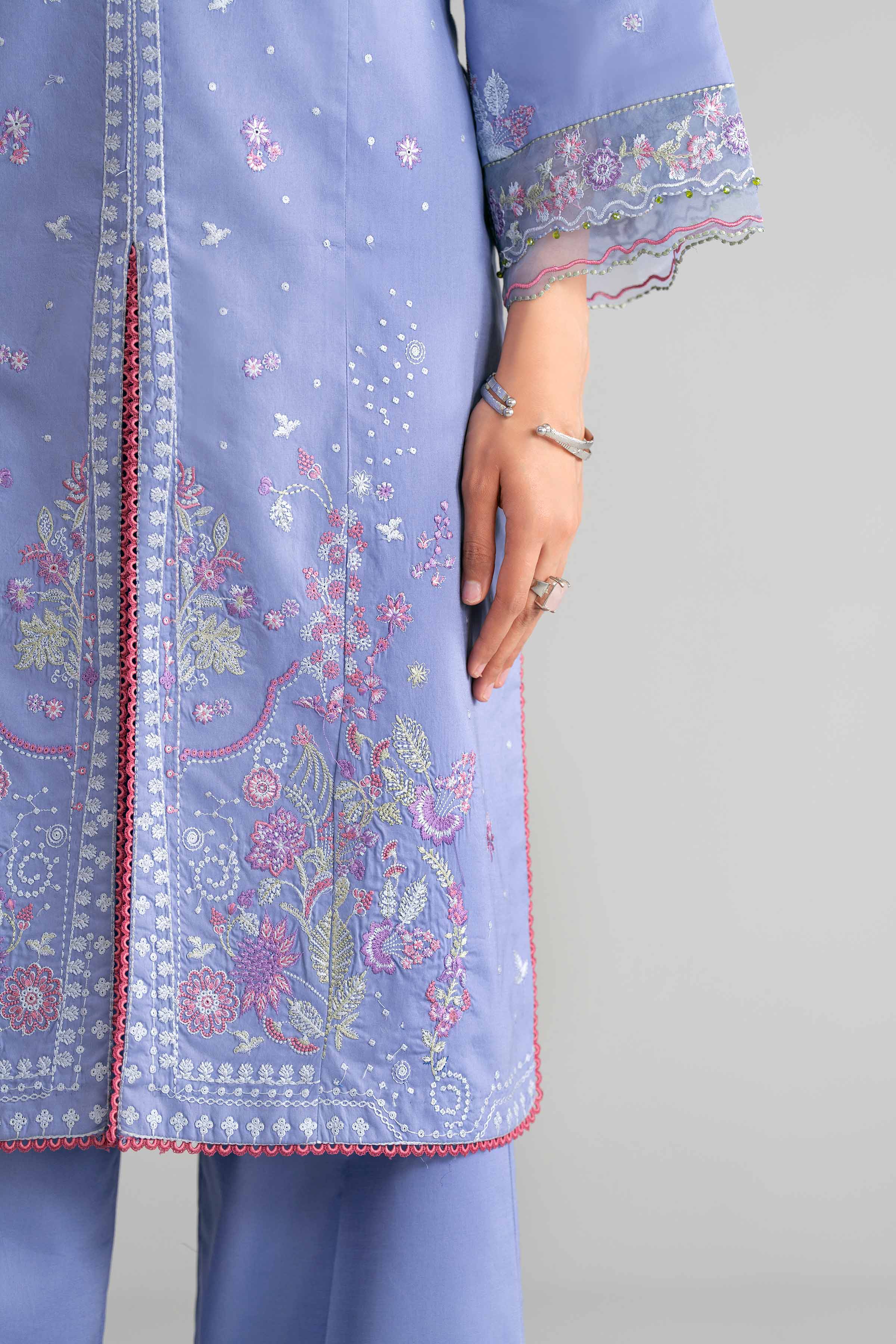 3 Piece - Digital Printed Embroidered Suit - 42601549 for Women - Unstitched Collection | Nishat | Shop Online