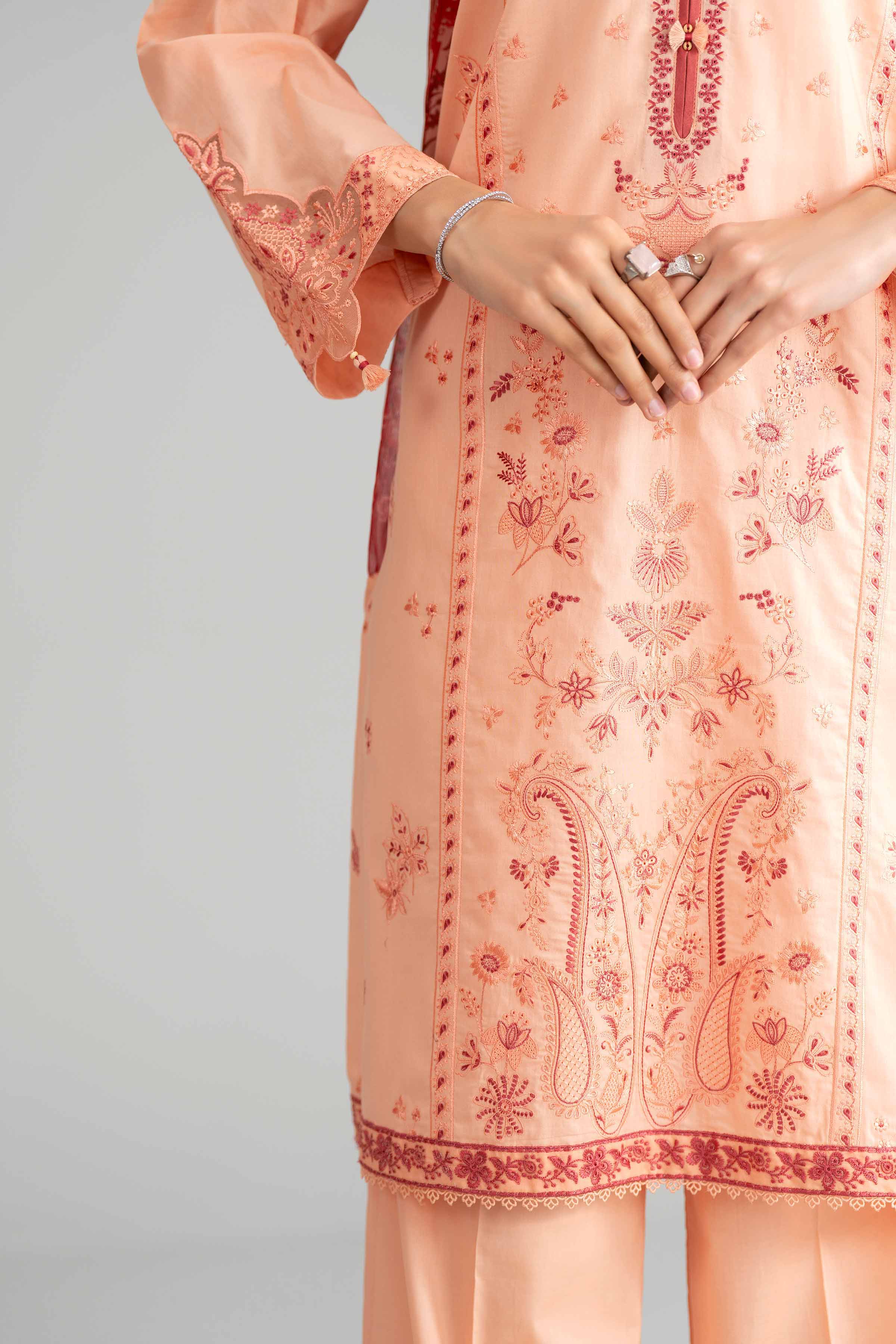 3 Piece - Digital Printed Embroidered Suit - 42601553 for Women - Unstitched Collection | Nishat | Shop Online