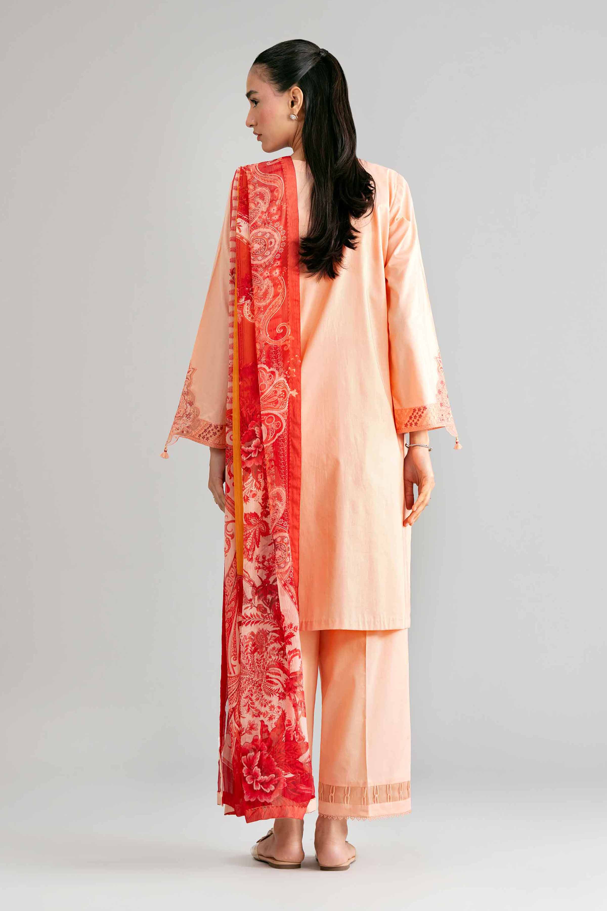 3 Piece - Digital Printed Embroidered Suit - 42601553 for Women - Unstitched Collection | Nishat | Shop Online