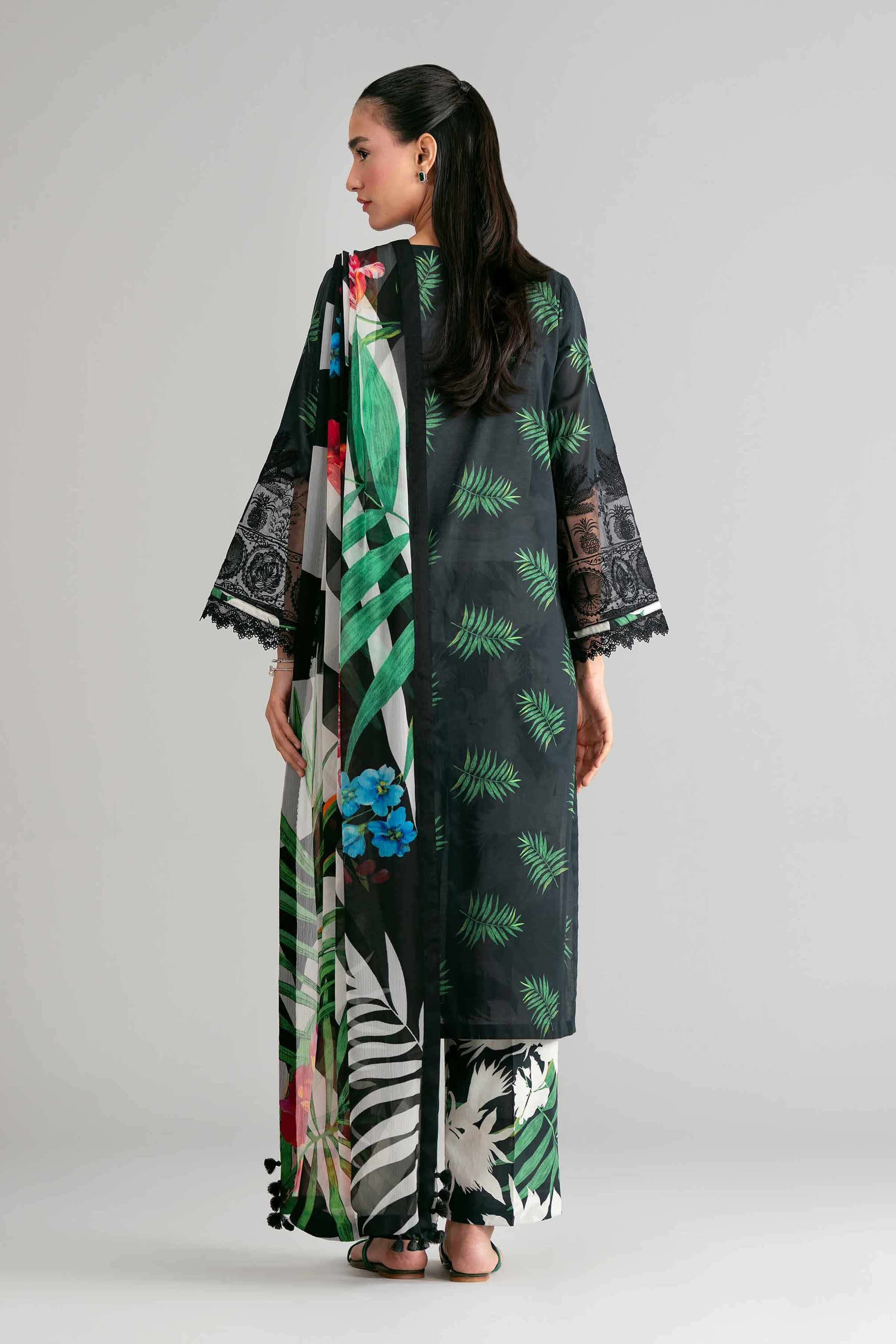 3 Piece - Digital Printed Embroidered Suit - 42601570 for Women - Unstitched Collection | Nishat | Shop Online