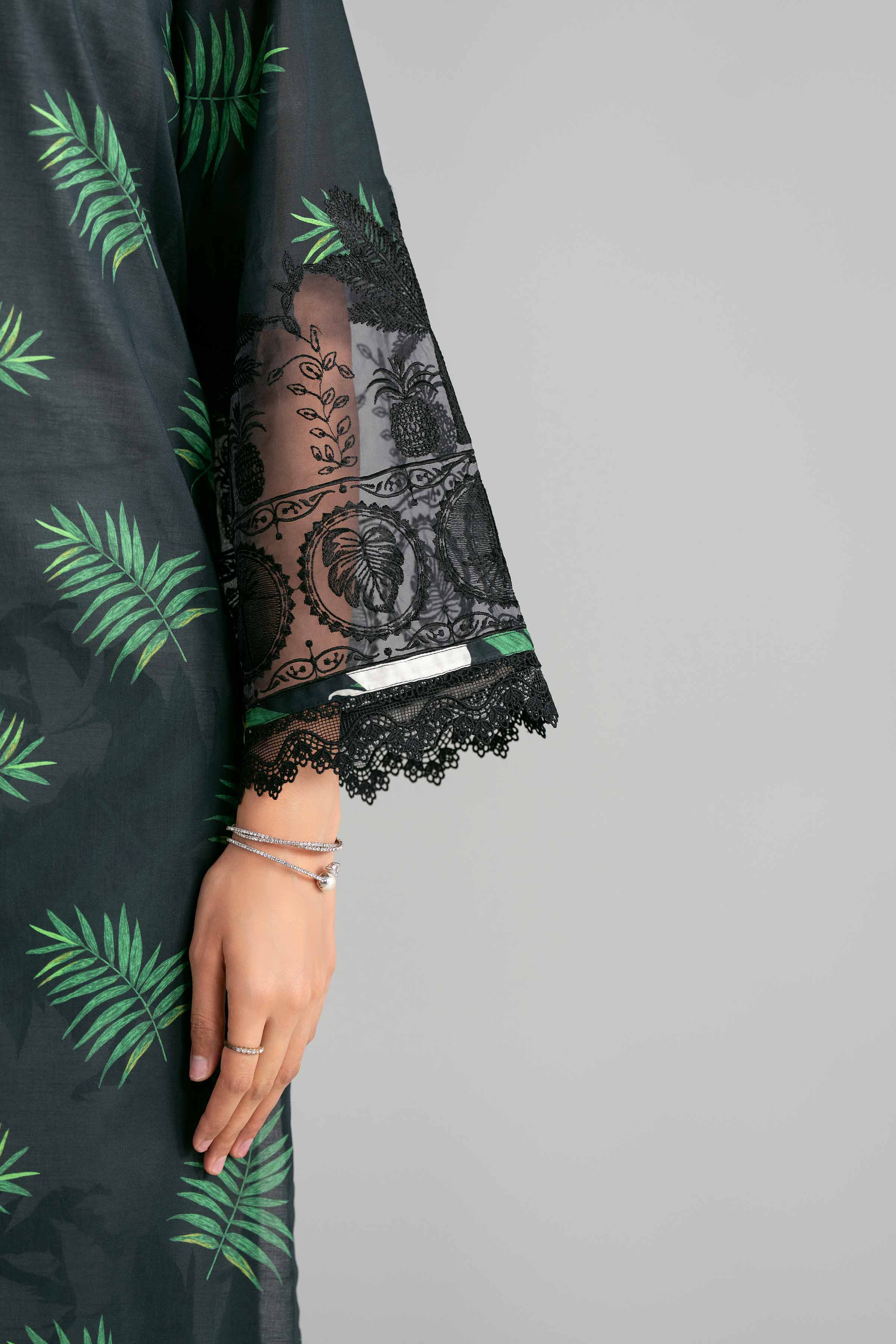 3 Piece - Digital Printed Embroidered Suit - 42601570 for Women - Unstitched Collection | Nishat | Shop Online