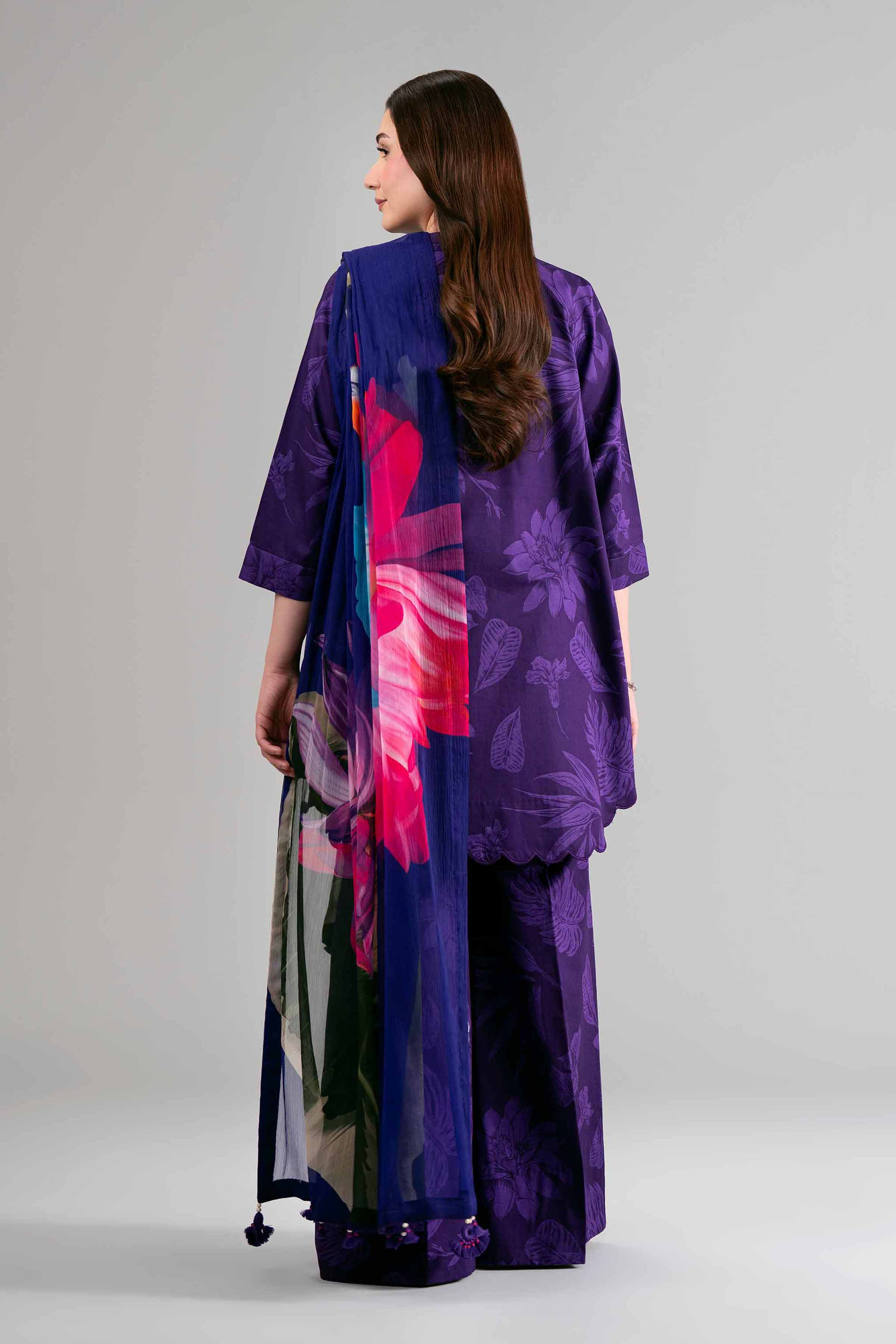 3 Piece - Digital Printed Suit - 42601580 for Women - Unstitched Collection | Nishat | Shop Online