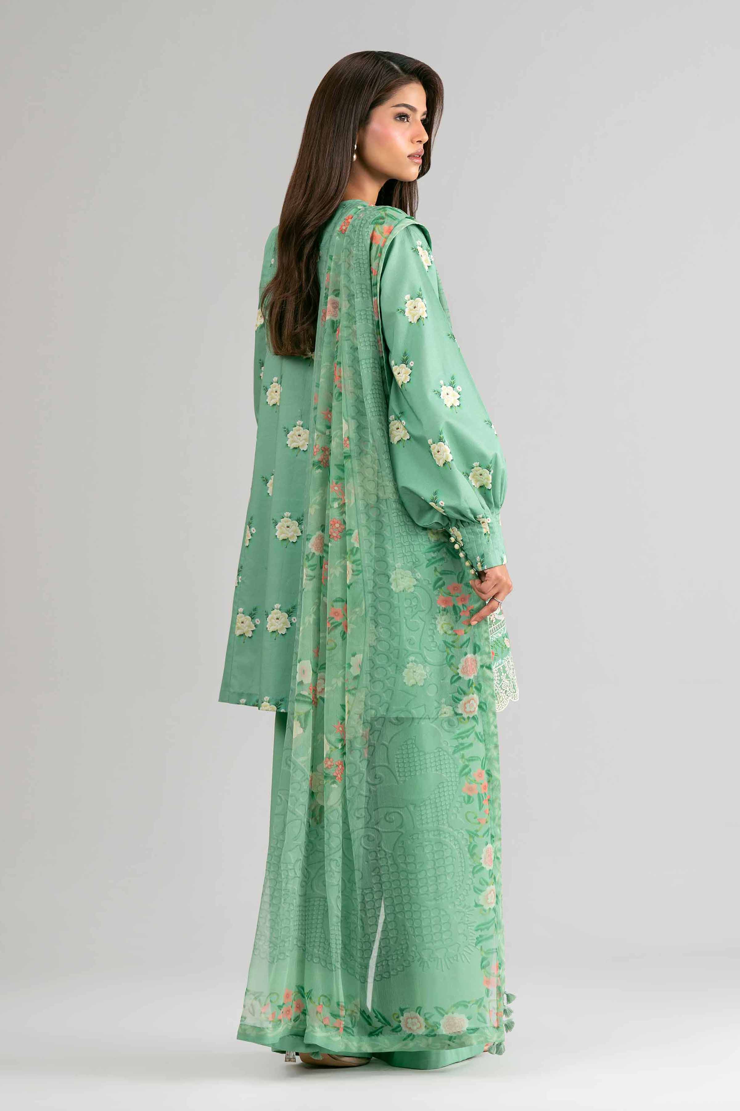 2 Piece - Digital Printed Embroidered Suit - 42601593 for Women - Unstitched Collection | Nishat | Shop Online