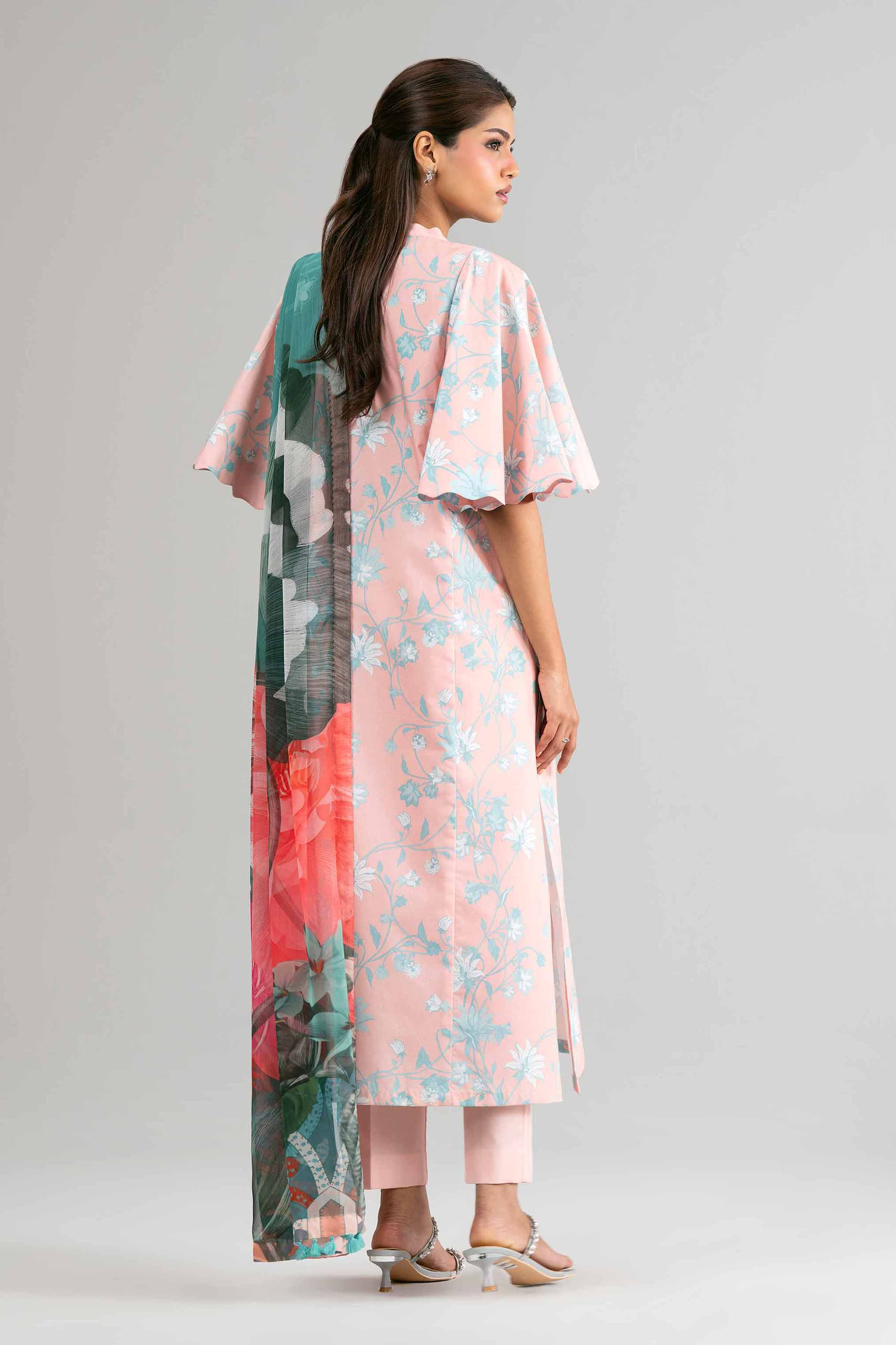 2 Piece - Digital Printed Suit - 42601595 for Women - Unstitched Collection | Nishat | Shop Online