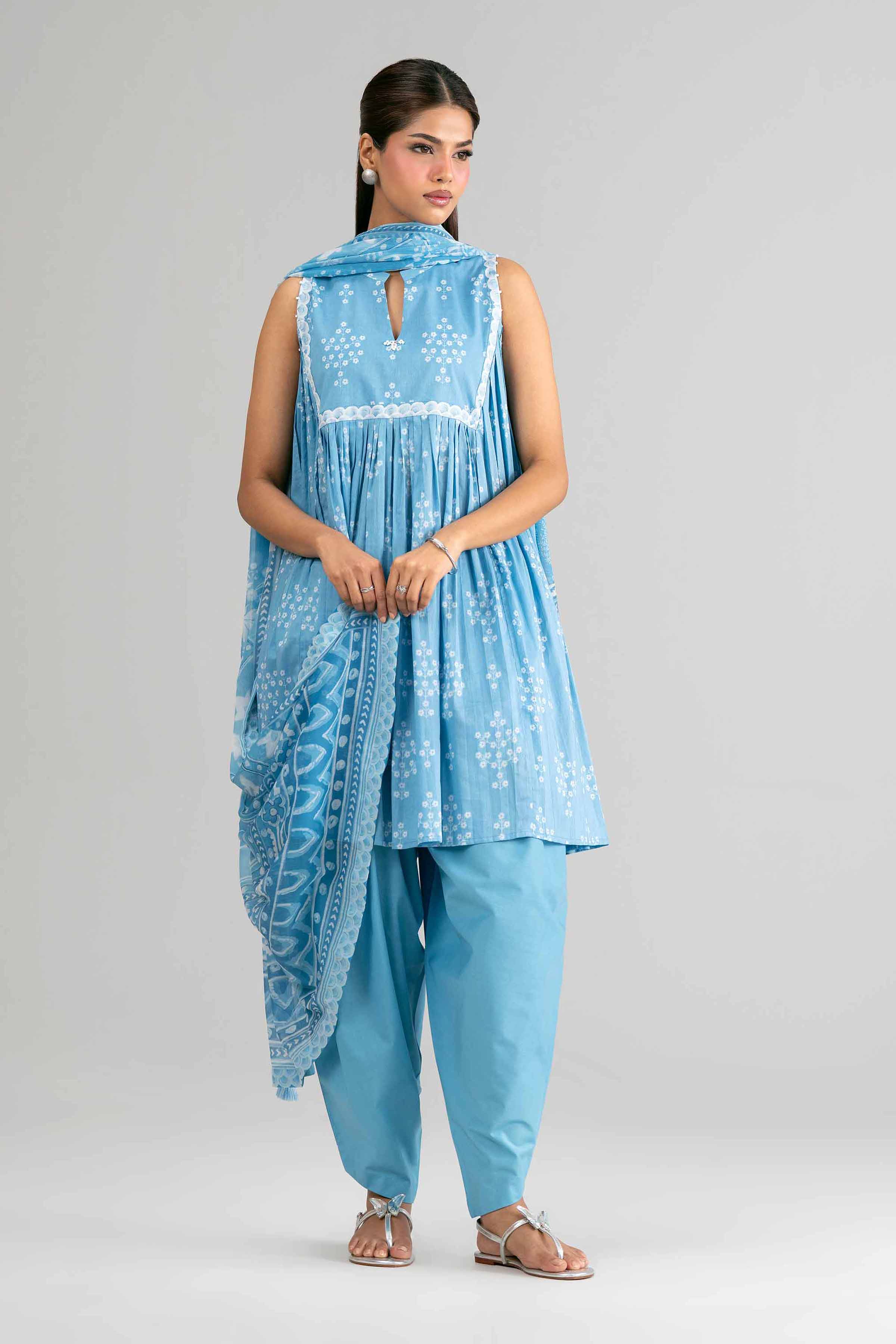 2 Piece - Digital Printed Suit - 42601598 for Women - Unstitched Collection | Nishat | Shop Online