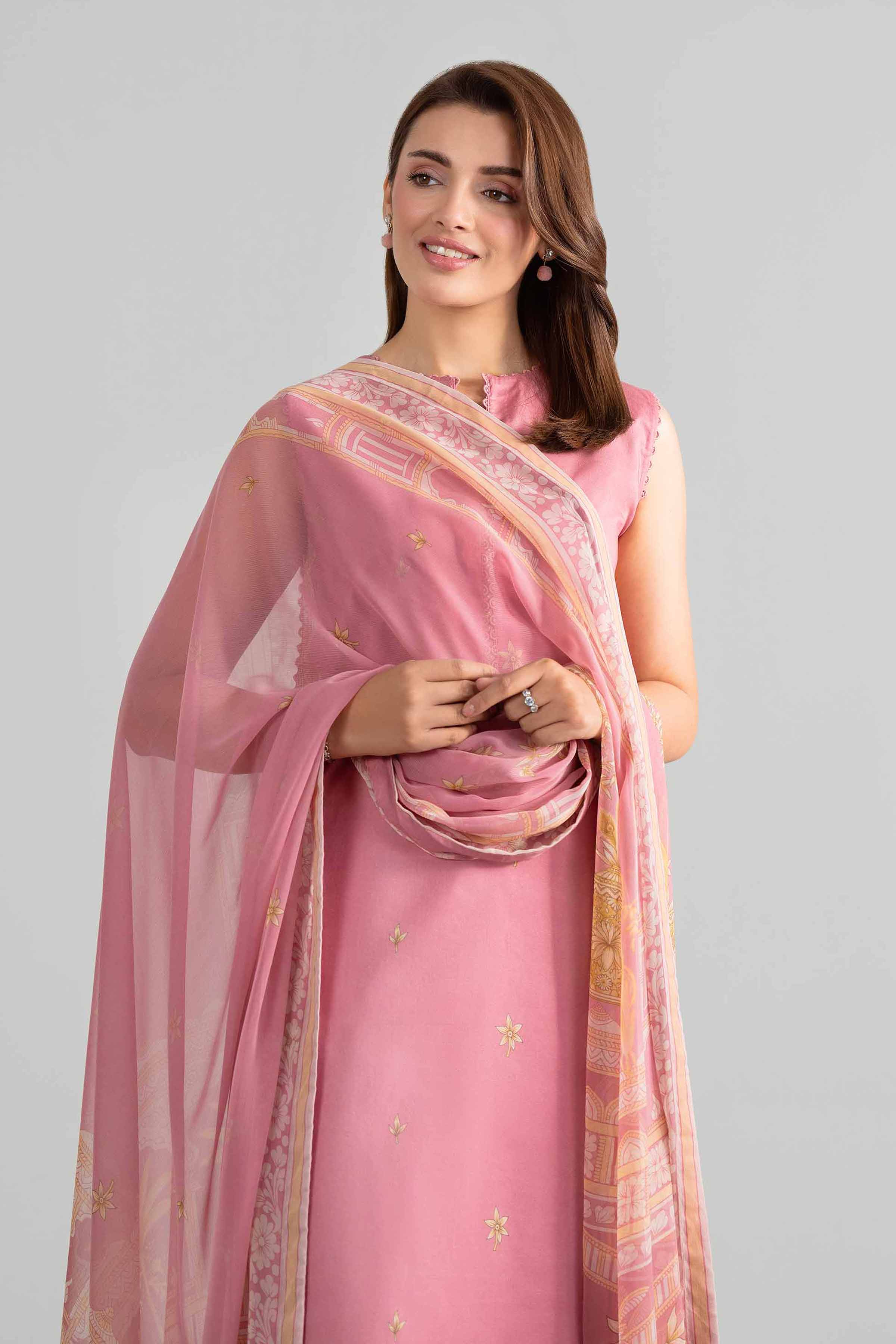 2 Piece - Digital Printed Suit - 42601602 for Women - Unstitched Collection | Nishat | Shop Online