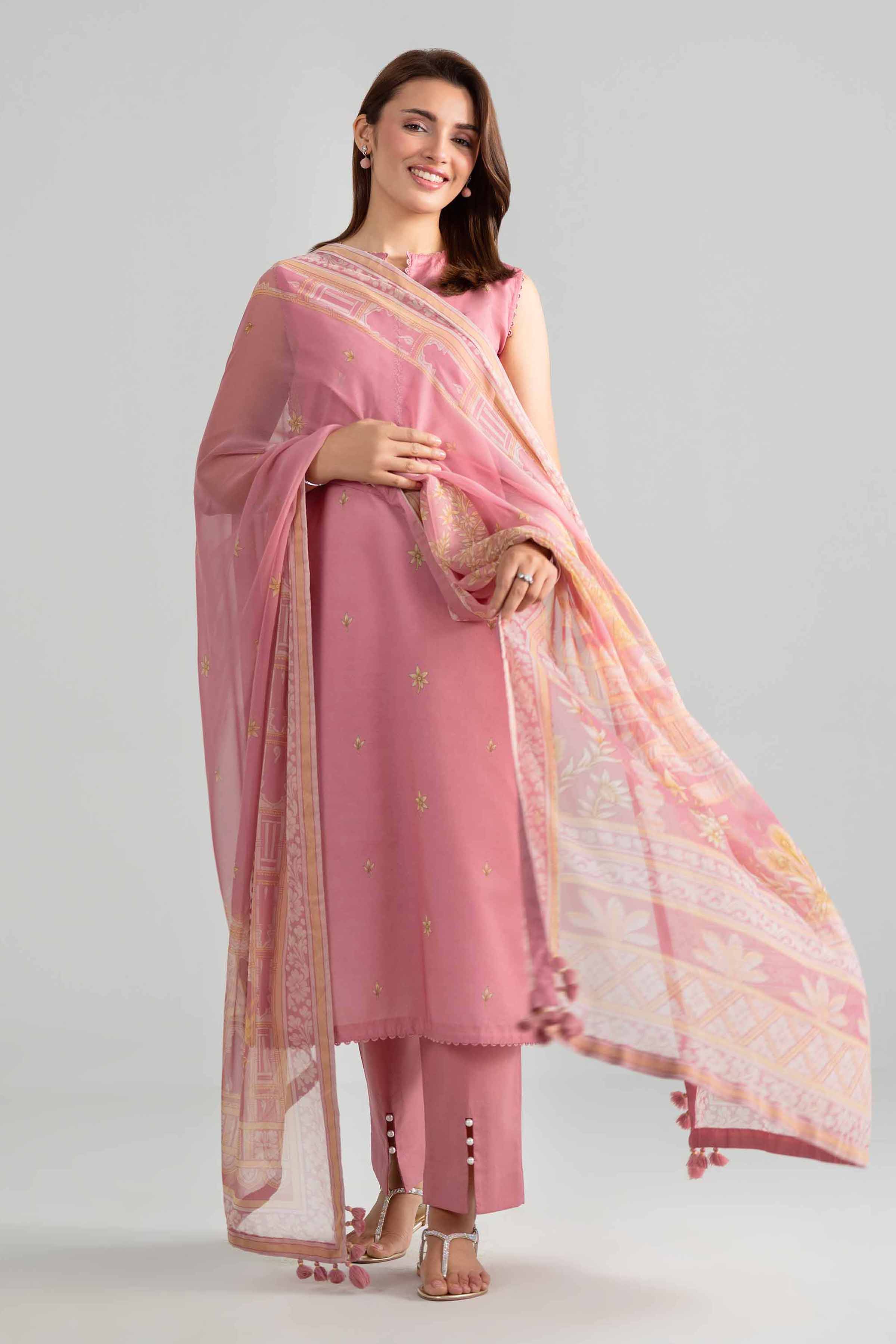 2 Piece - Digital Printed Suit - 42601602 for Women - Unstitched Collection | Nishat | Shop Online