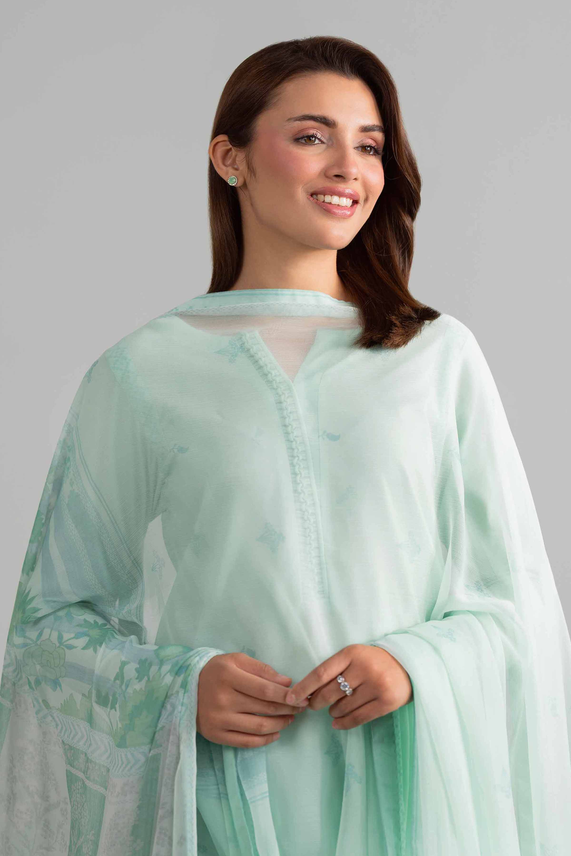 2 Piece - Digital Printed Suit - 42601603 for Women - Unstitched Collection | Nishat | Shop Online