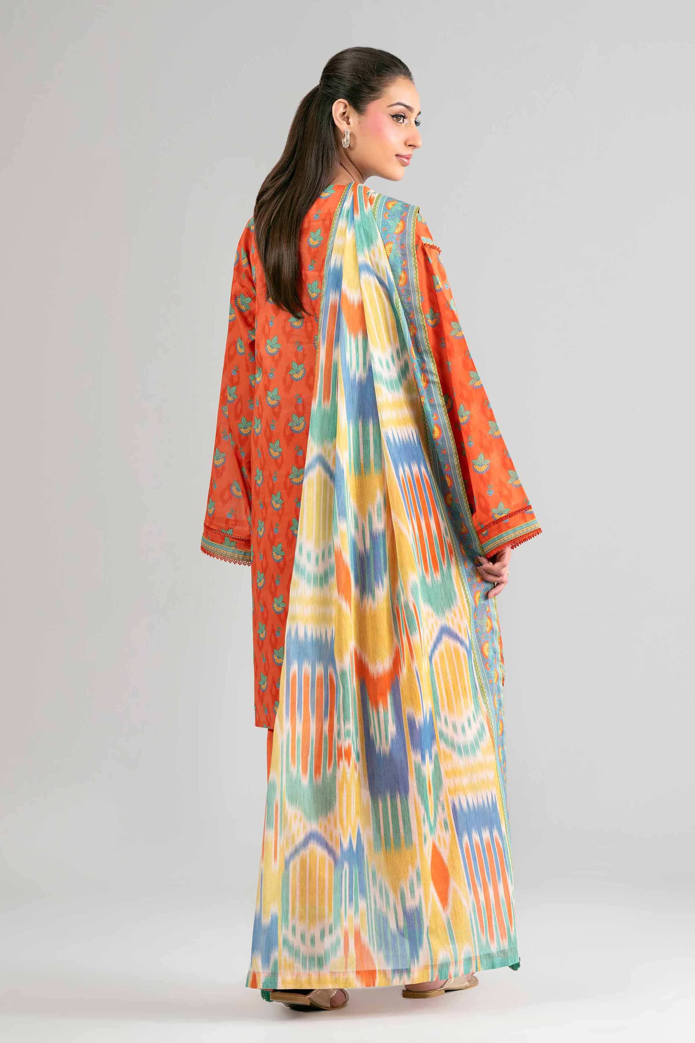 2 Piece - Printed Suit - 42601604 for Women - Unstitched Collection | Nishat | Shop Online