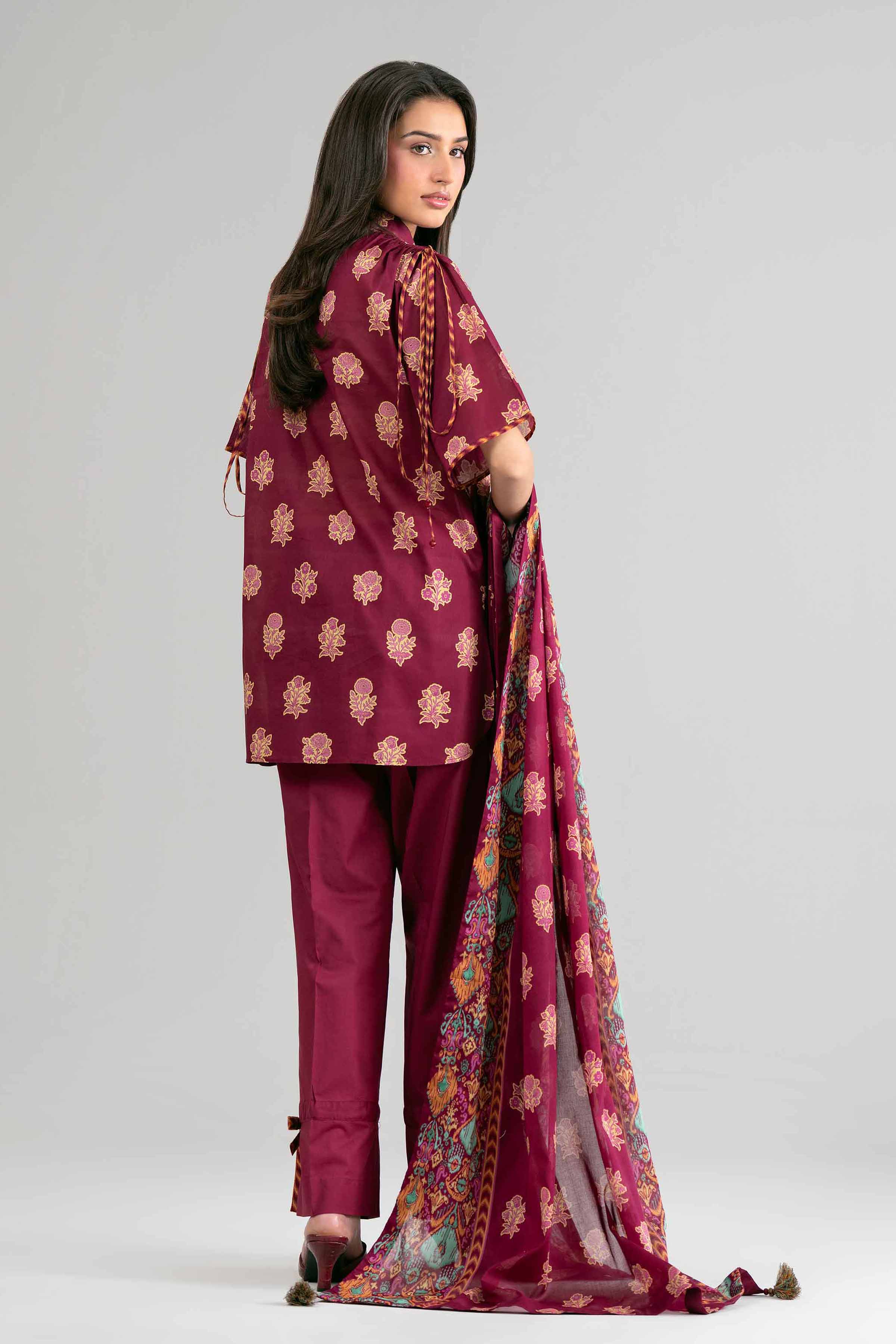 2 Piece - Printed Suit - 42601607 for Women - Unstitched Collection | Nishat | Shop Online