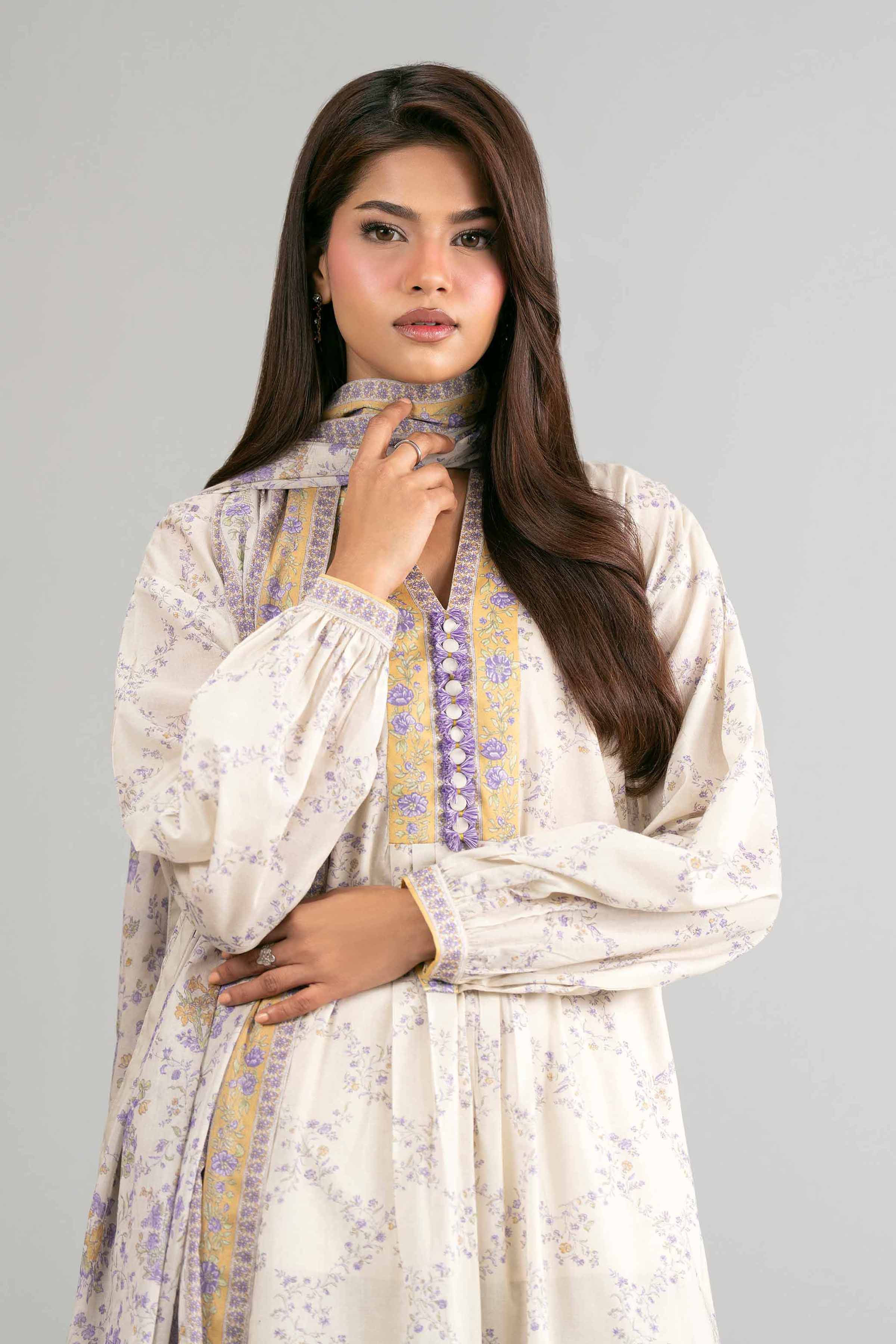 2 Piece - Printed Suit - 42601611 for Women - Unstitched Collection | Nishat | Shop Online