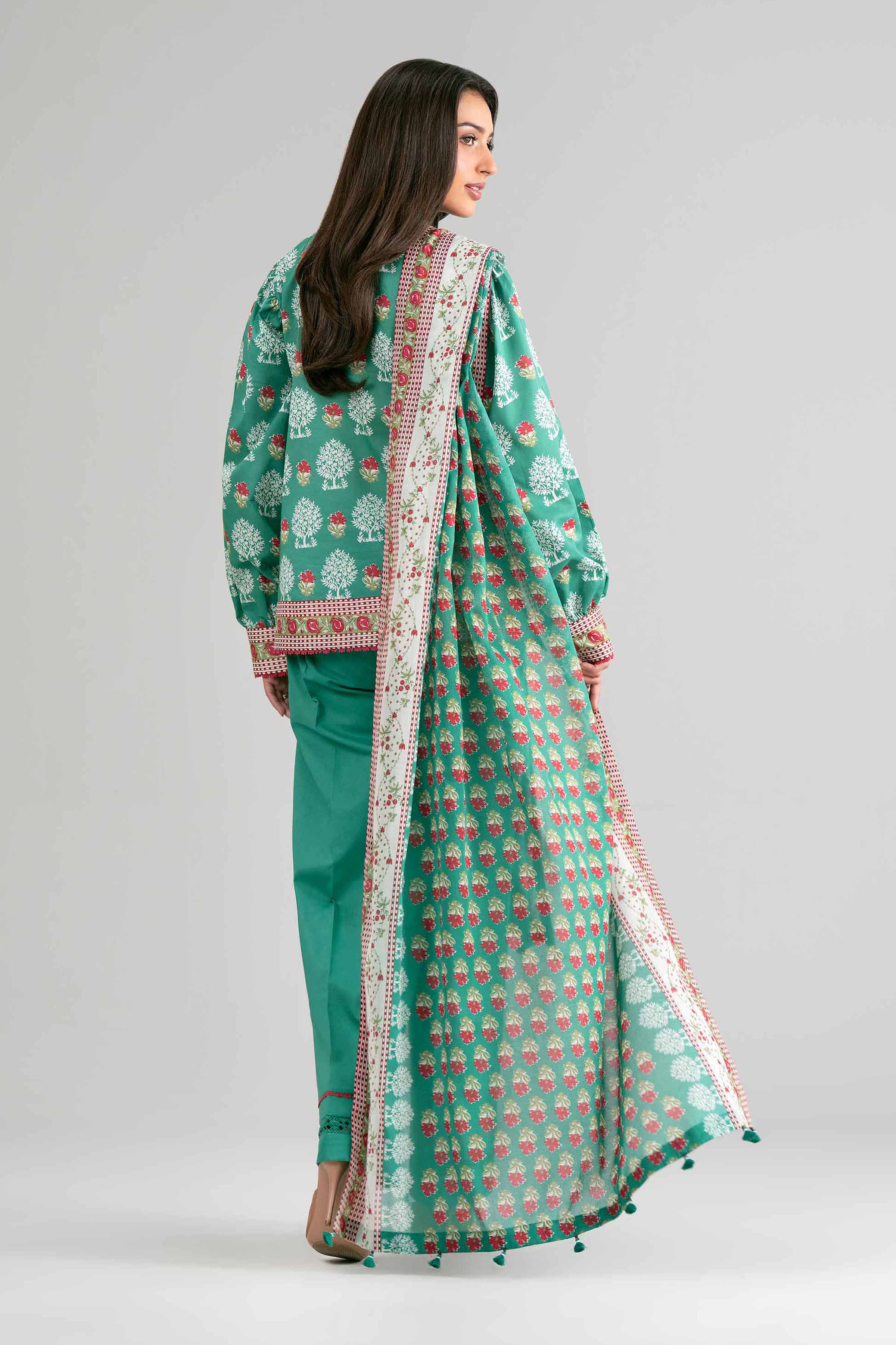 2 Piece - Printed Suit - 42601612 for Women - Unstitched Collection | Nishat | Shop Online