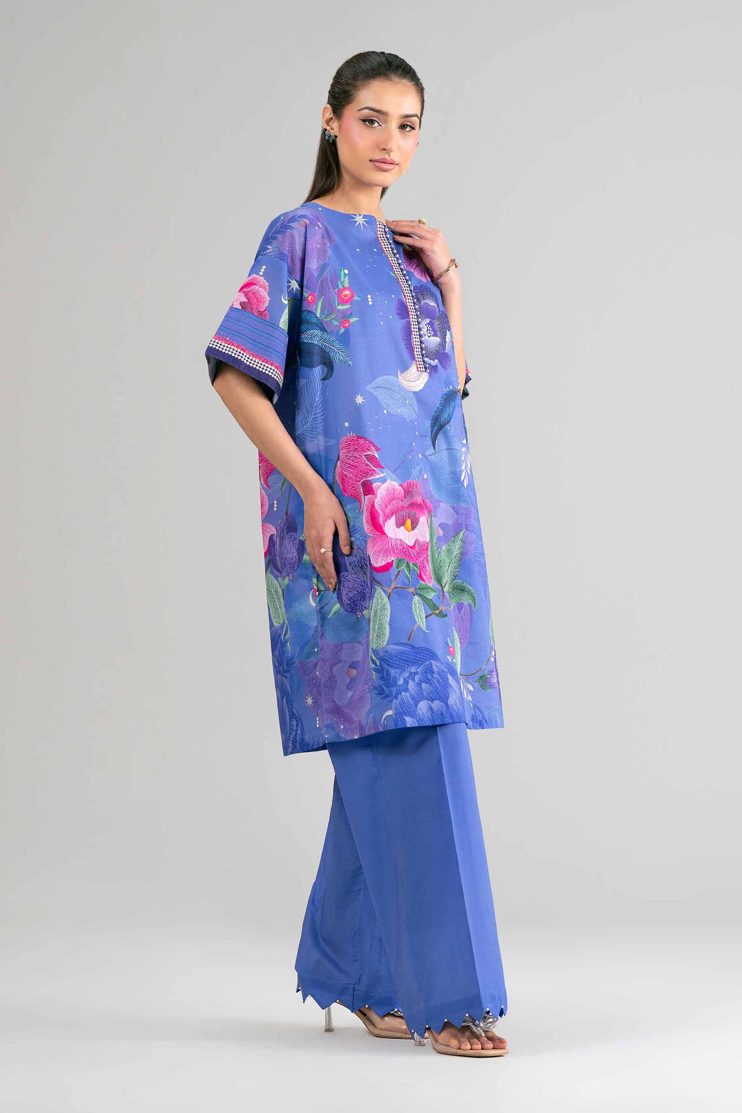 2 Piece - Digital Printed Suit - 42601614 for Women - Unstitched Collection | Nishat | Shop Online