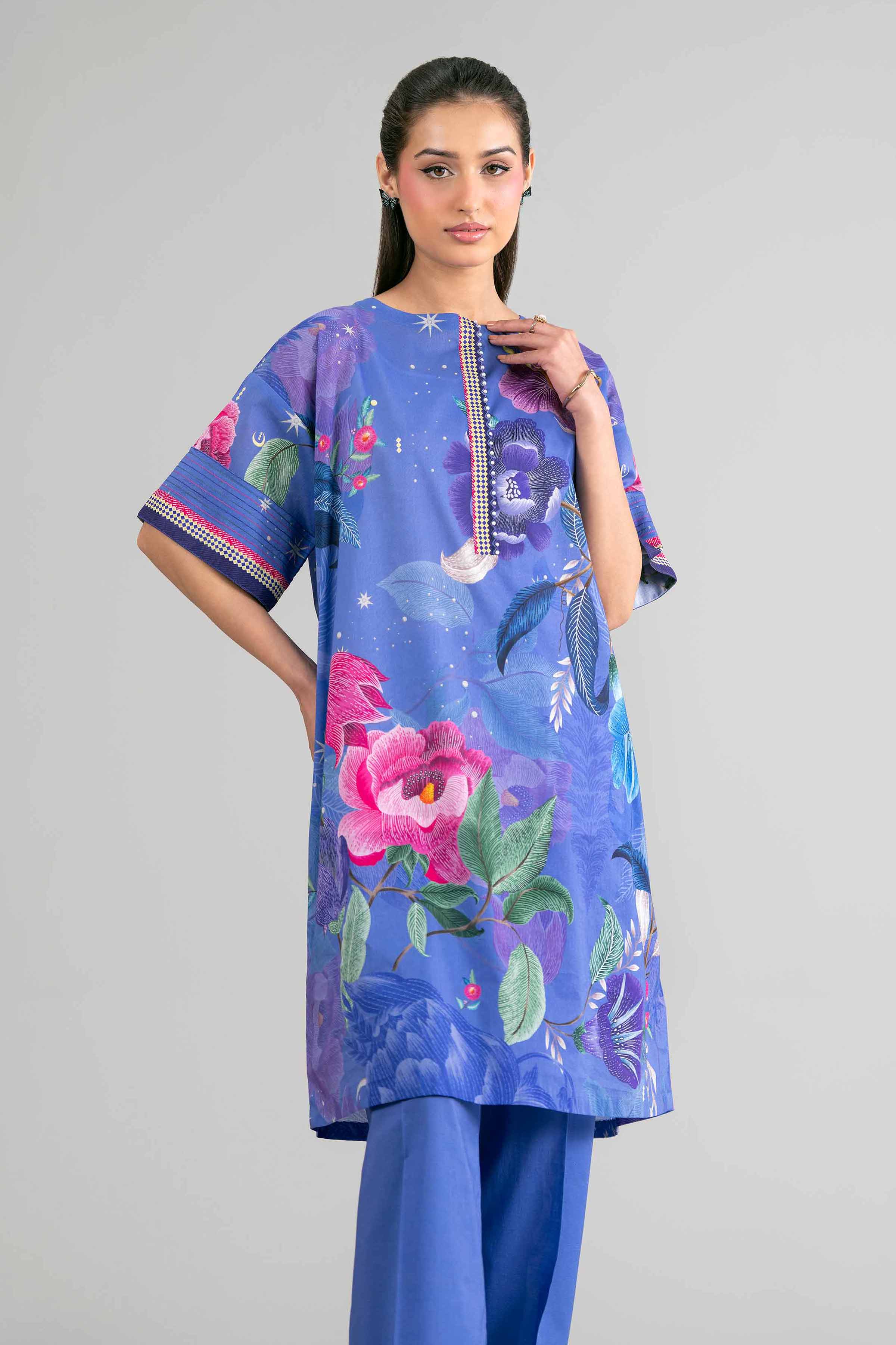 2 Piece - Digital Printed Suit - 42601614 for Women - Unstitched Collection | Nishat | Shop Online